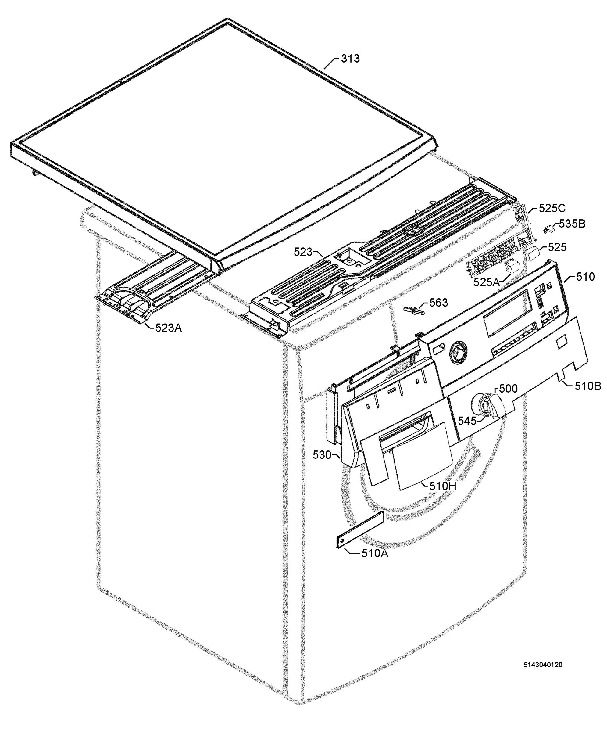 Command panel 037