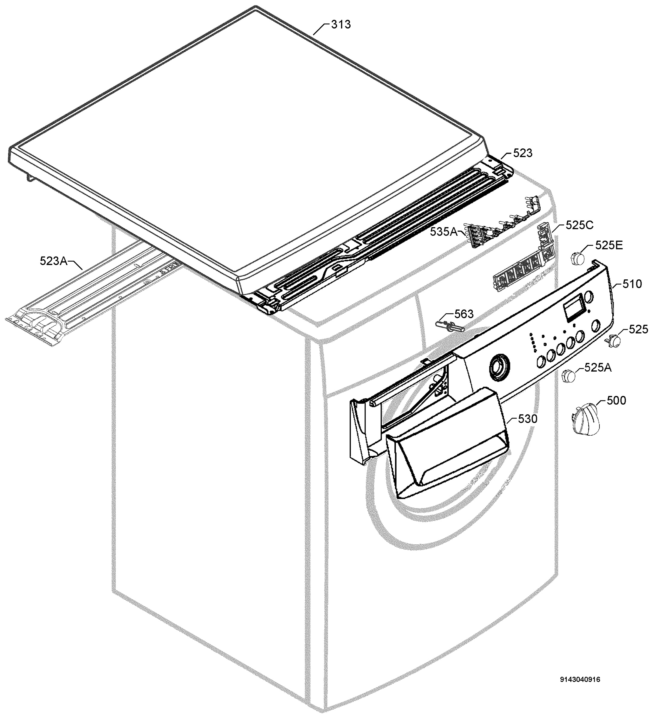 Command panel 037