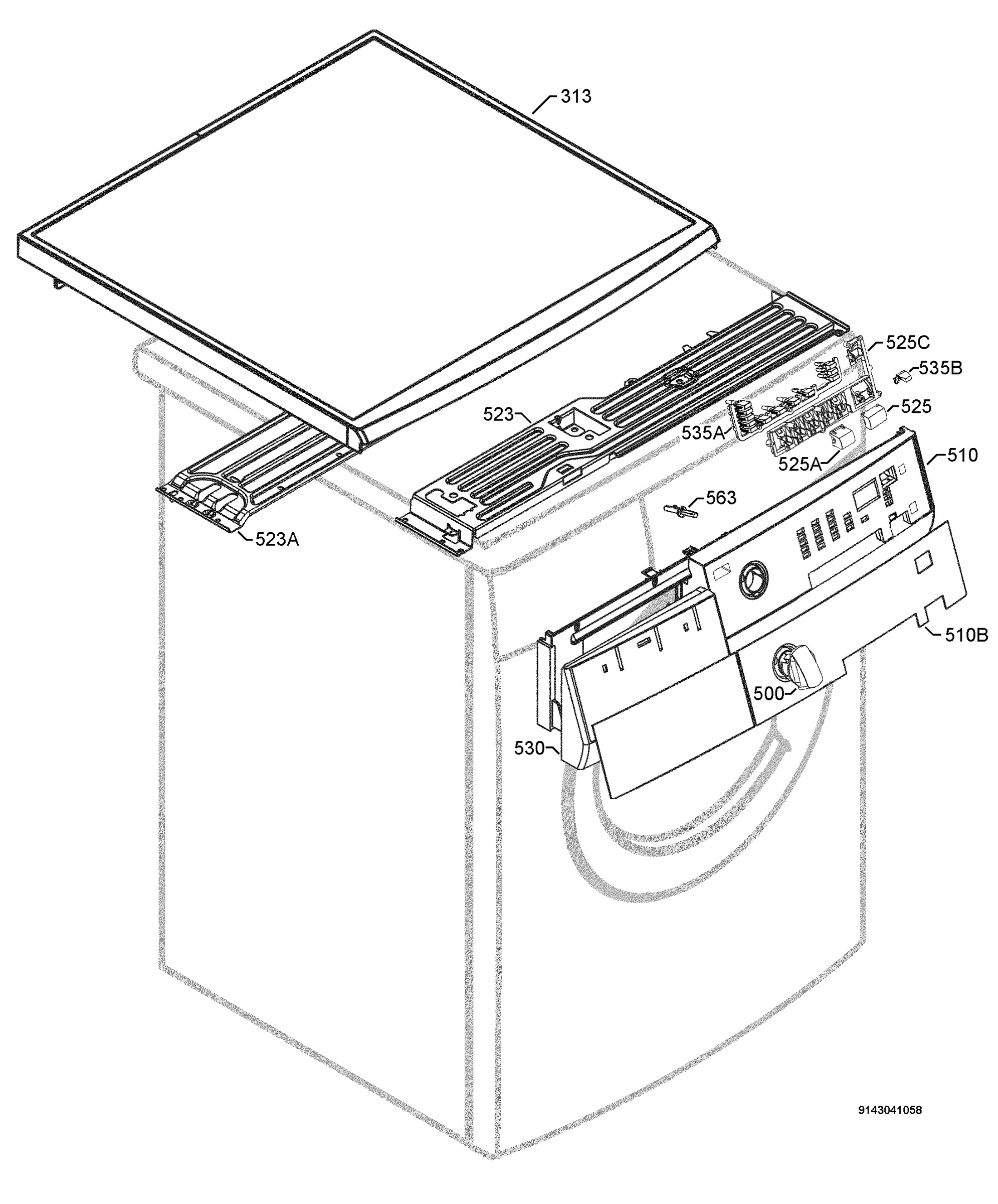 Command panel 037