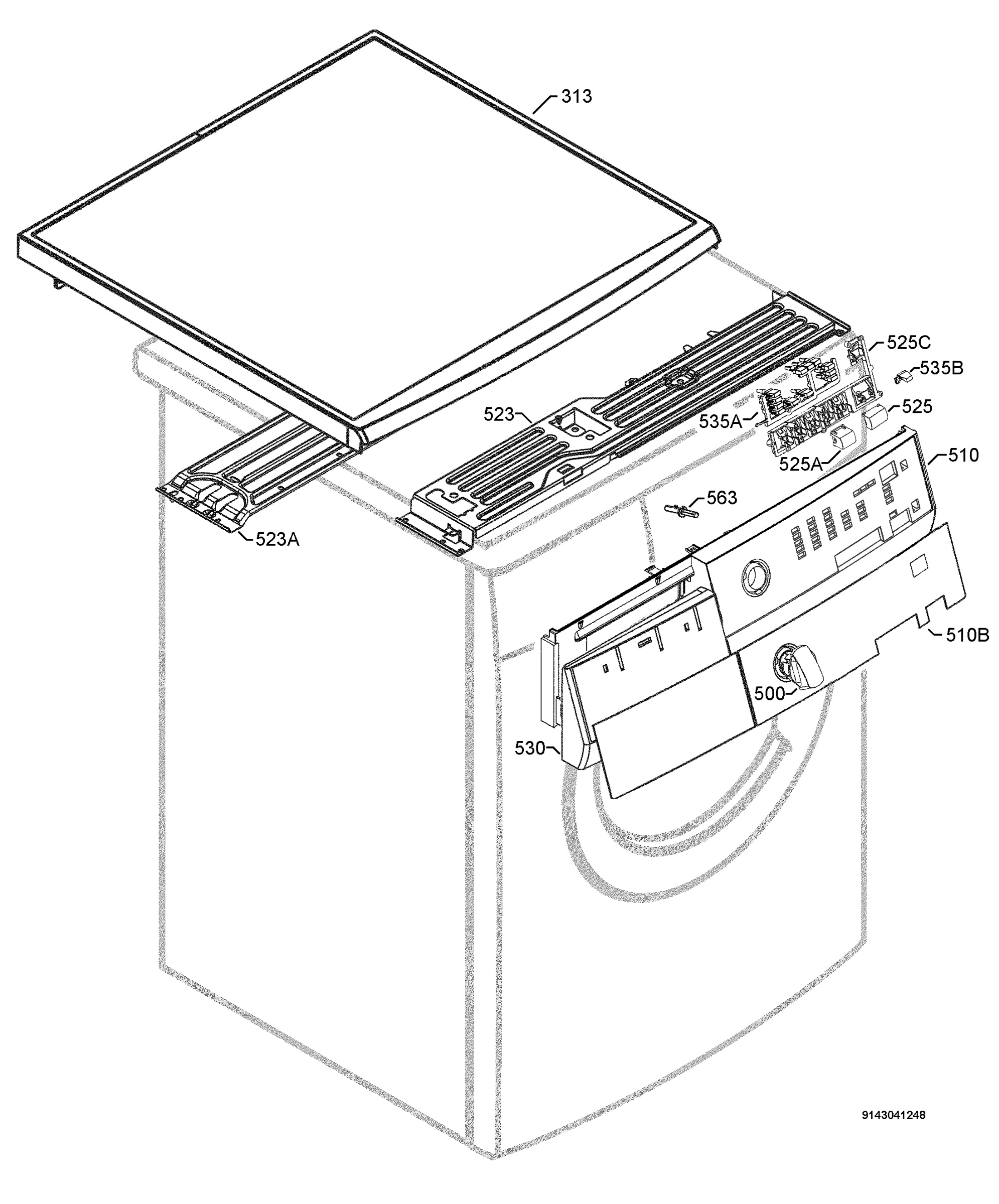 Command panel 037