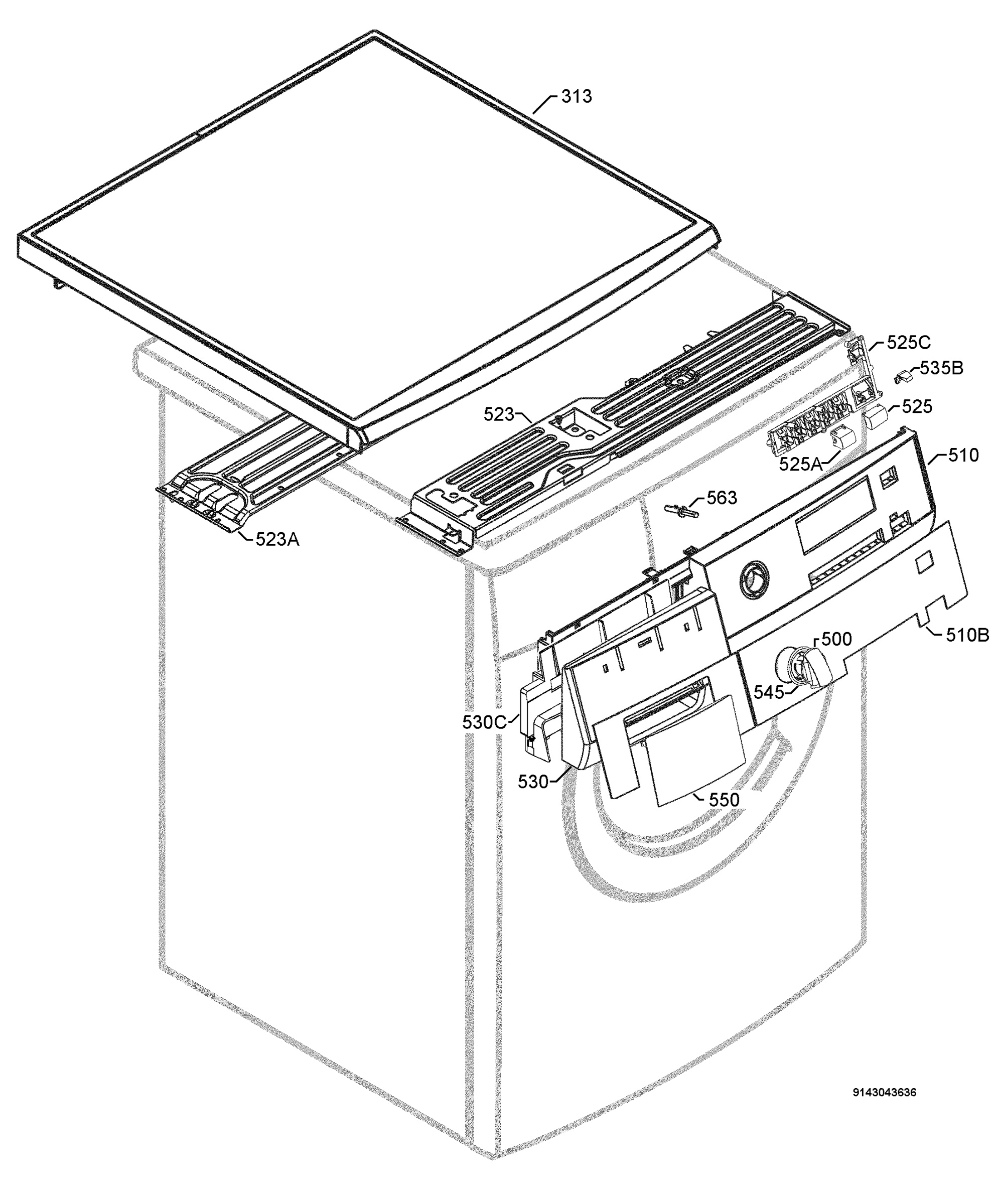Command panel 037