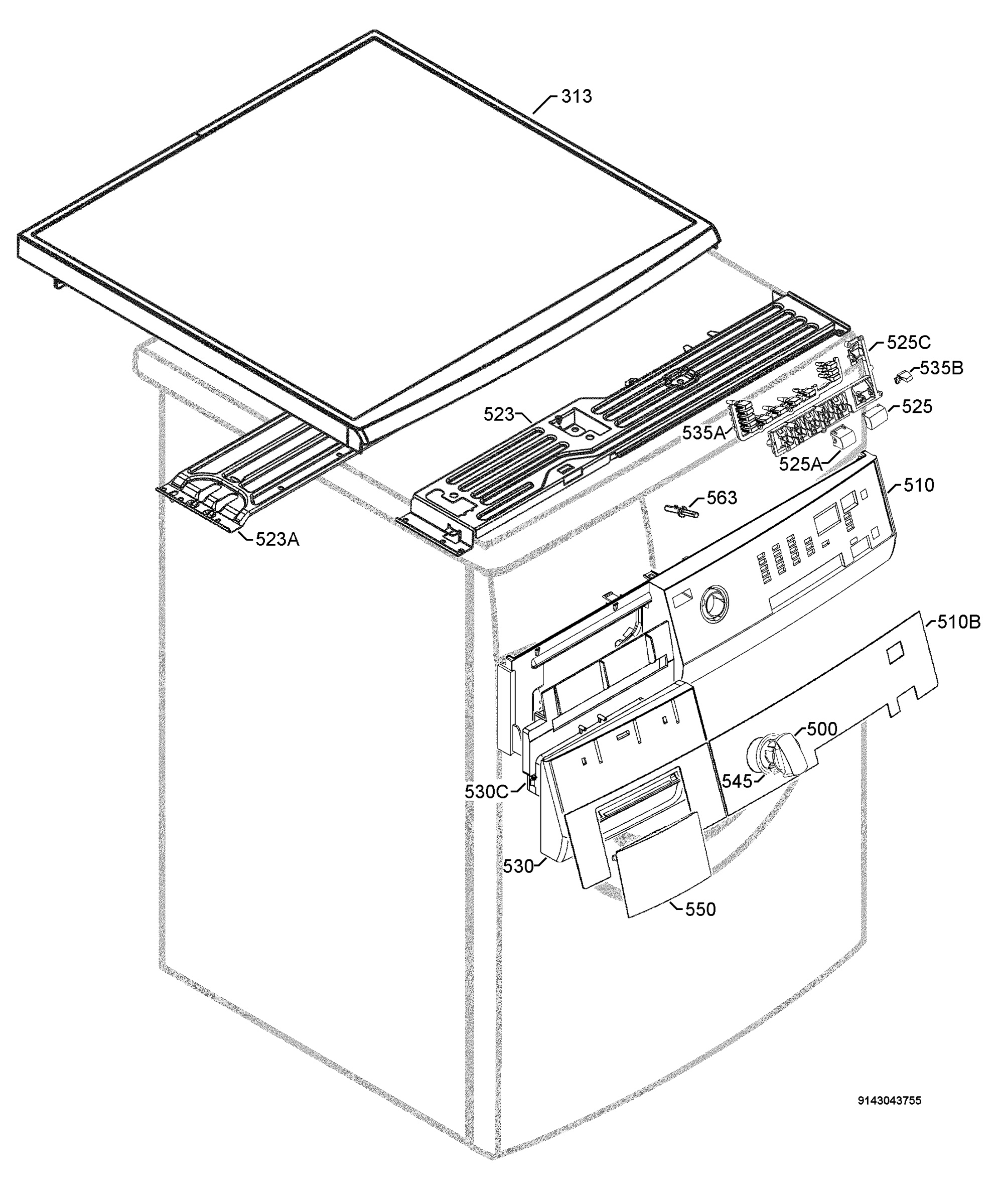 Command panel 037