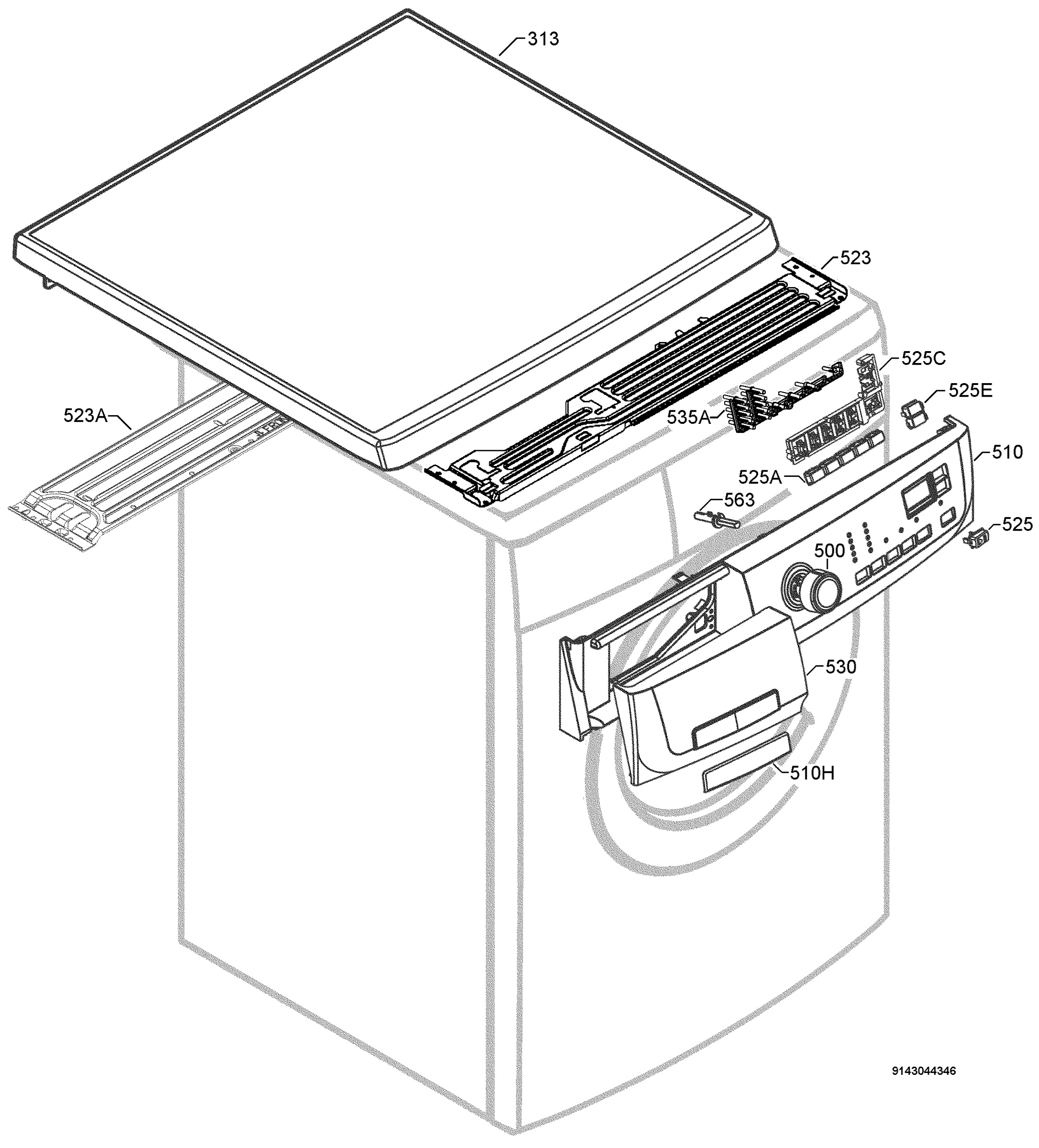 Command panel 037