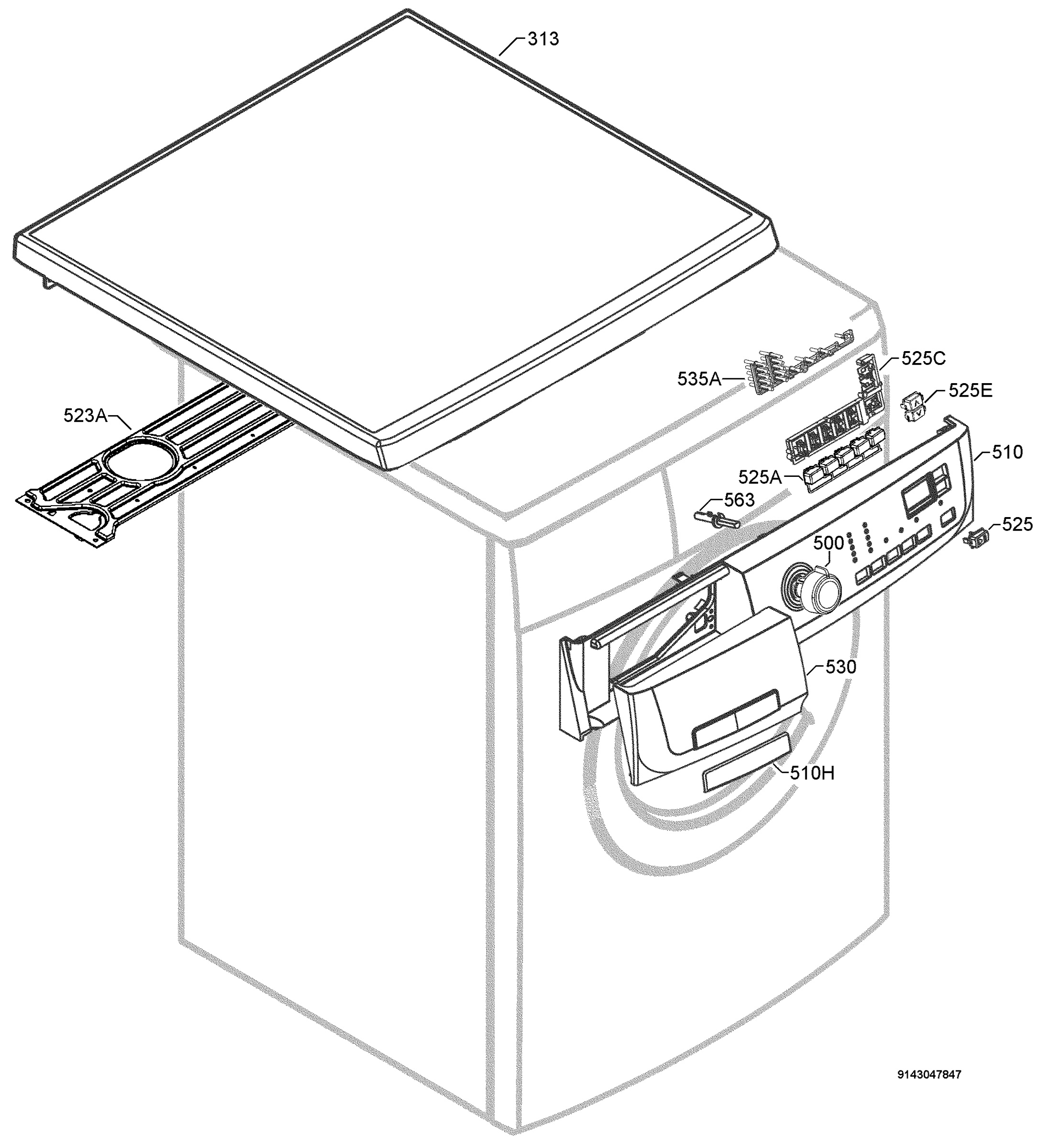 Command panel 037