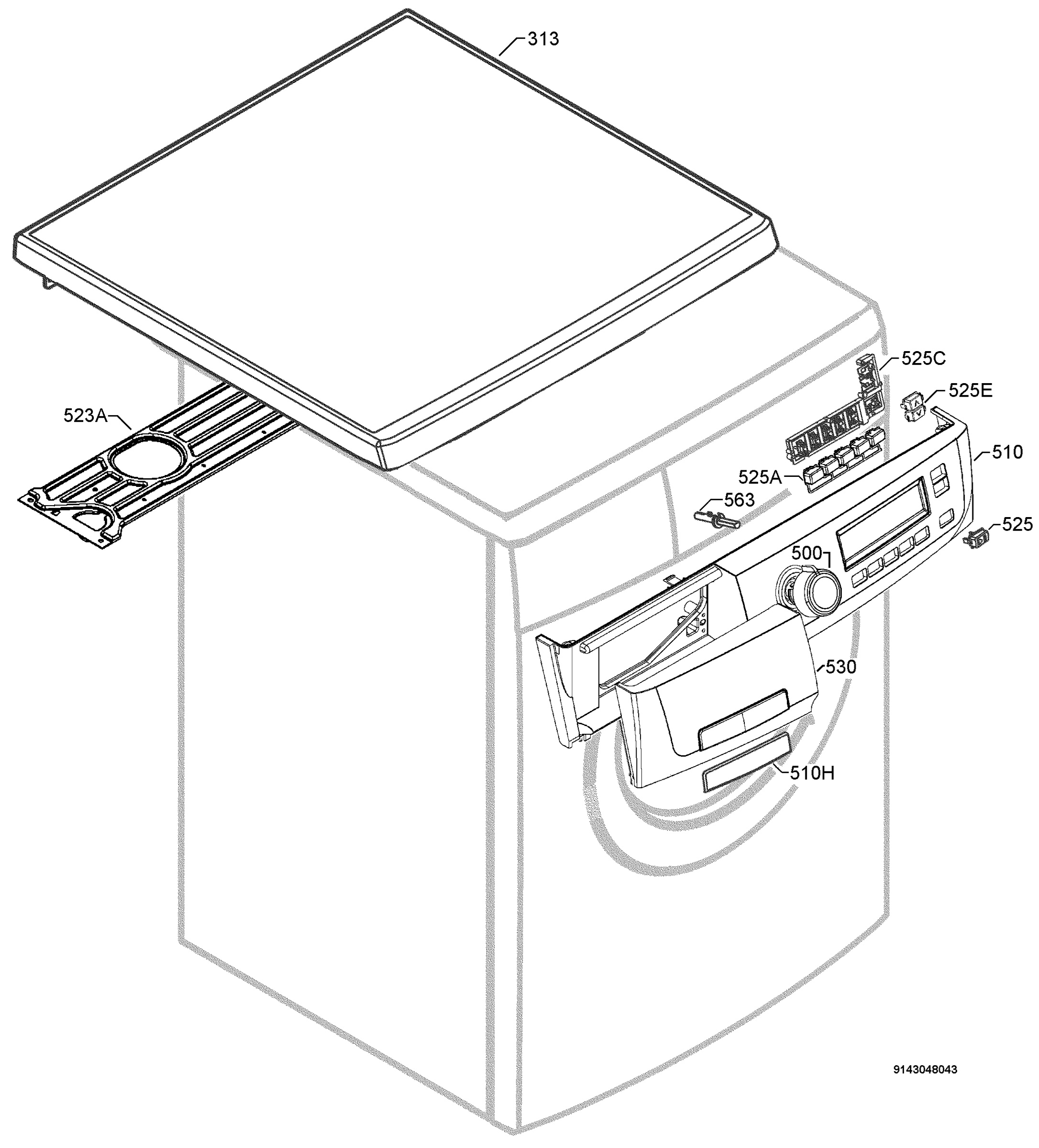 Command panel 037