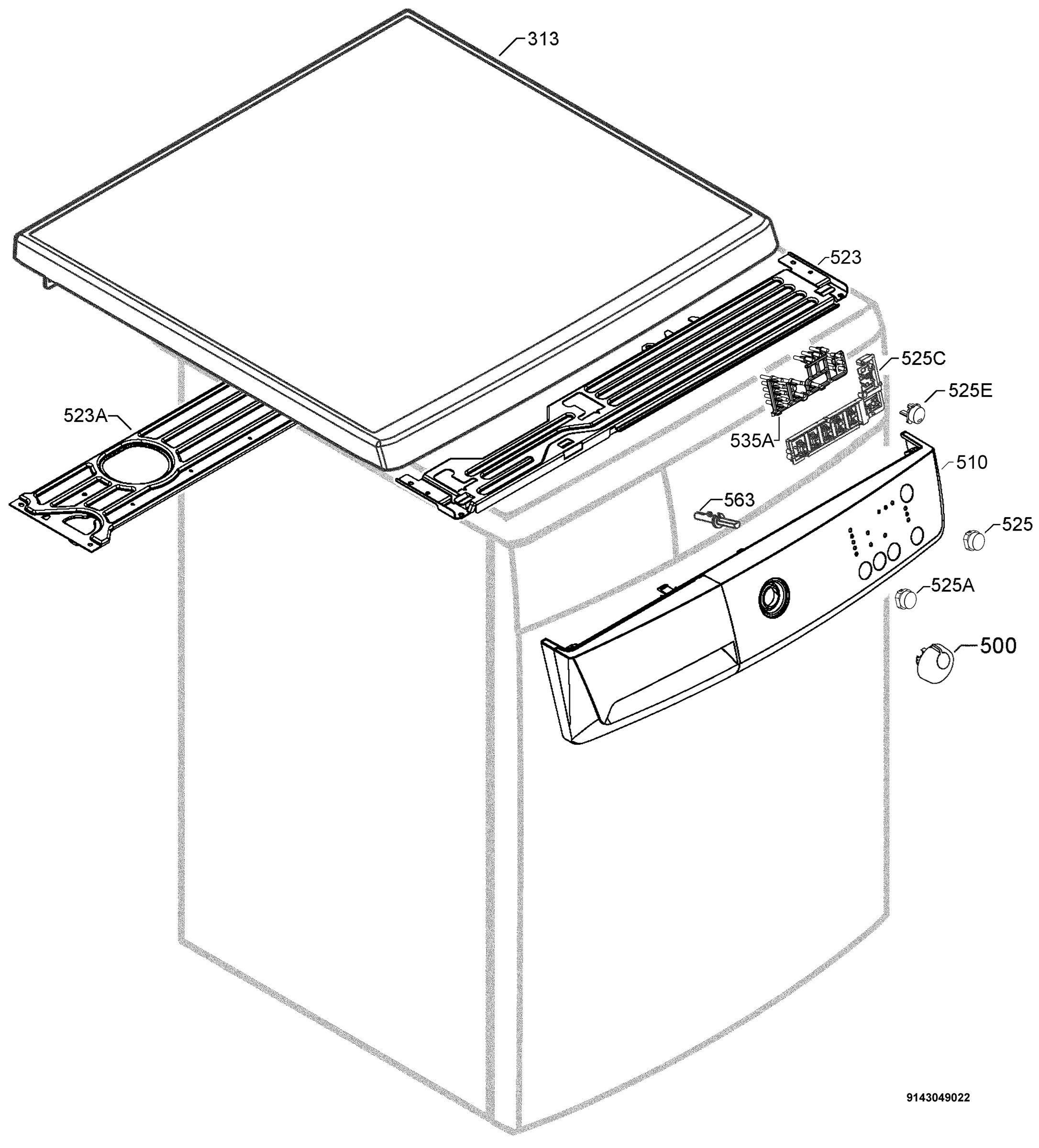 Command panel 037