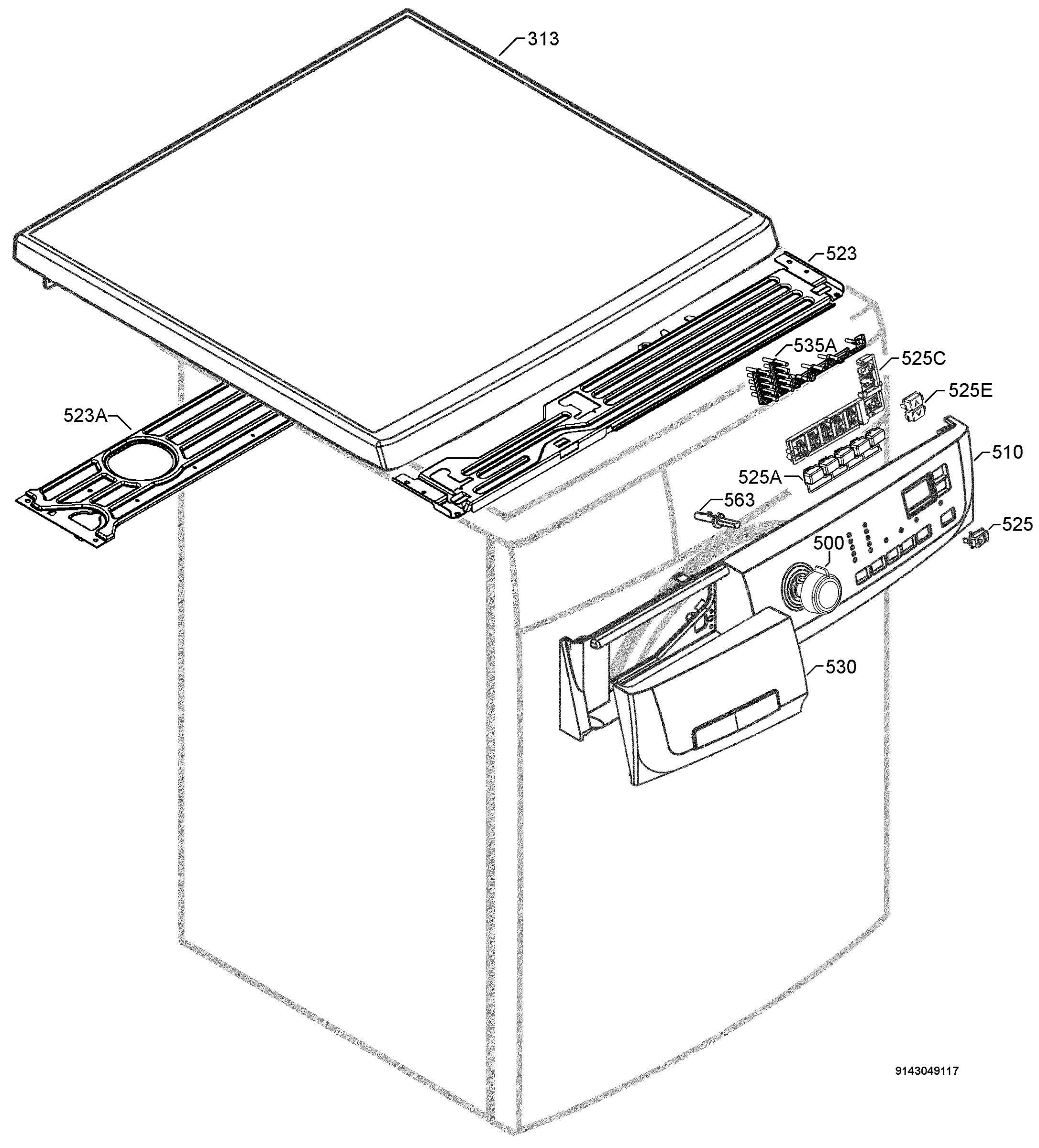 Command panel 037