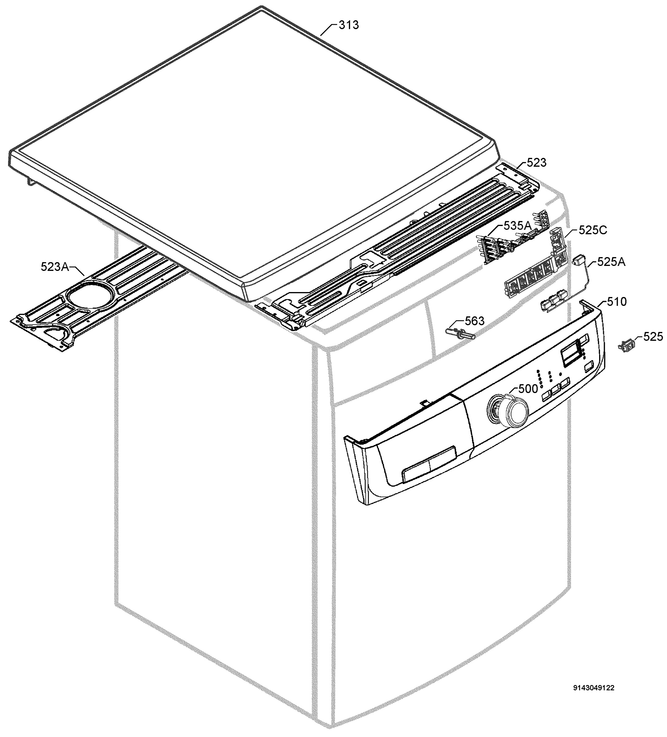 Command panel 037