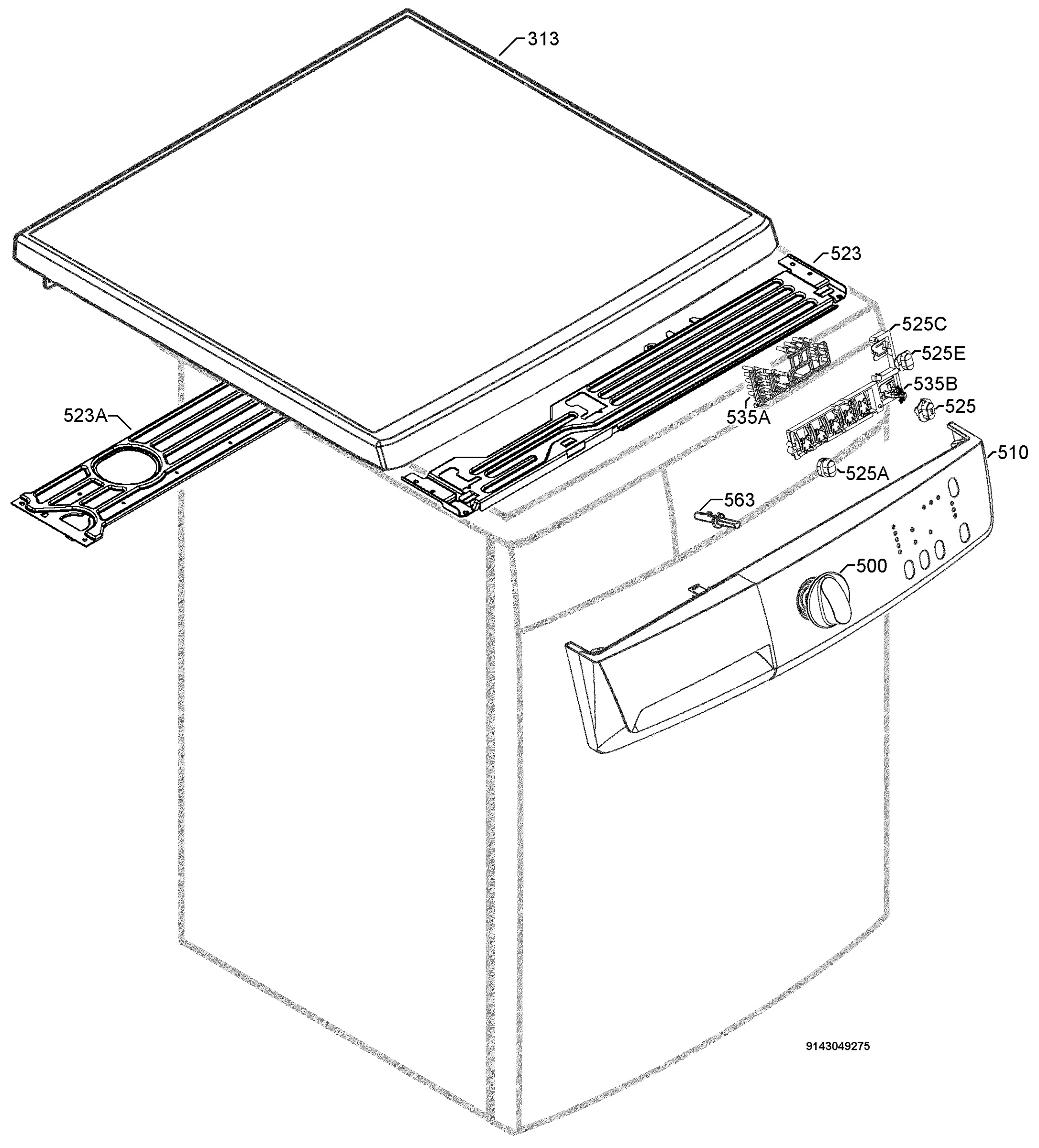 Command panel 037