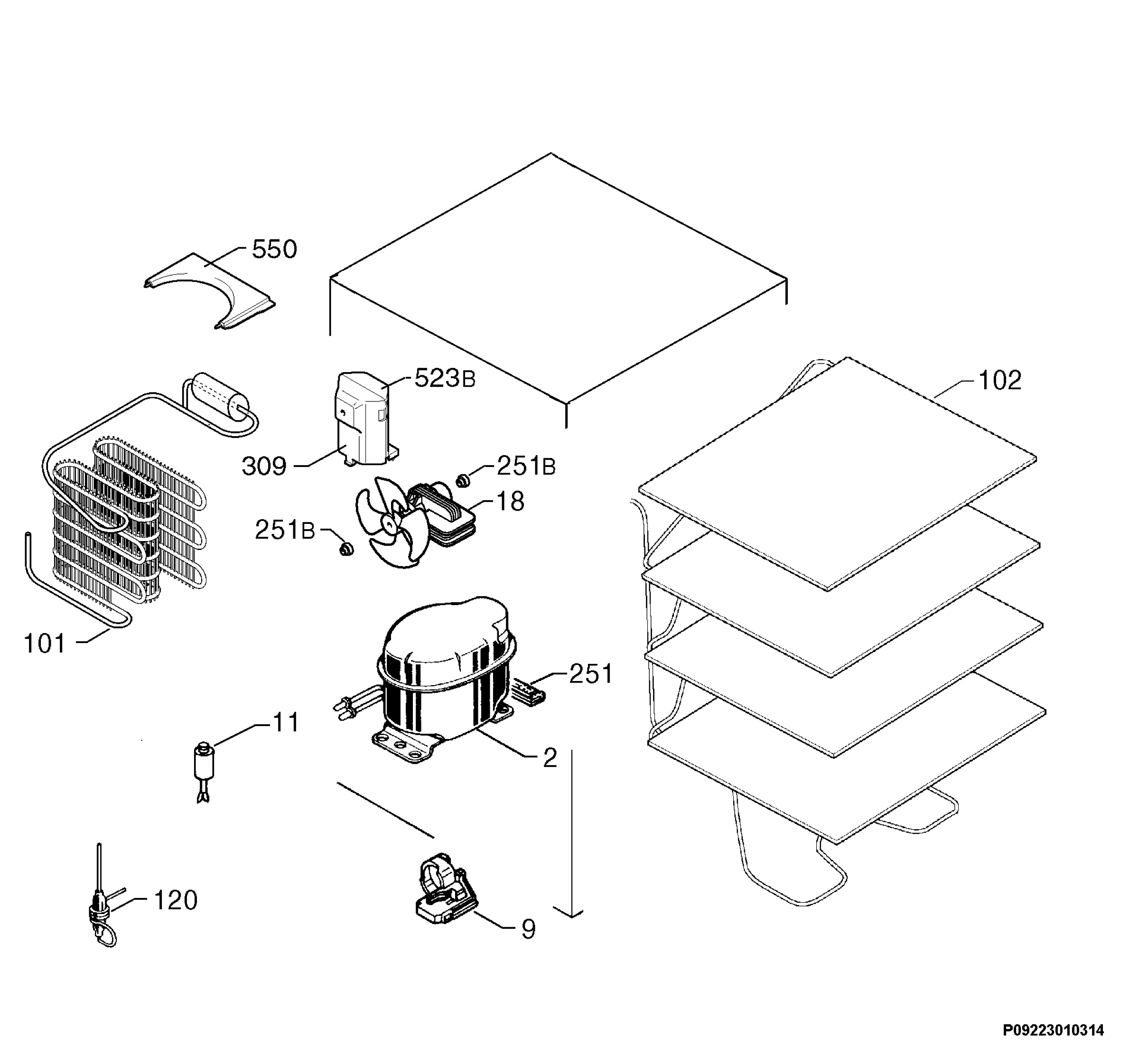 Cooling system 017