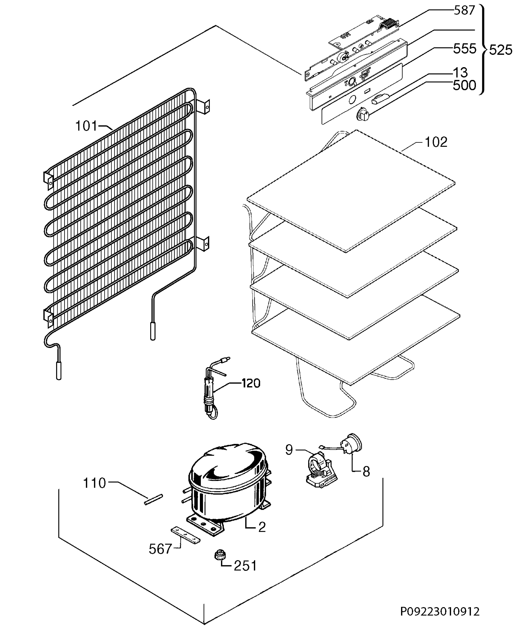 Cooling system 017