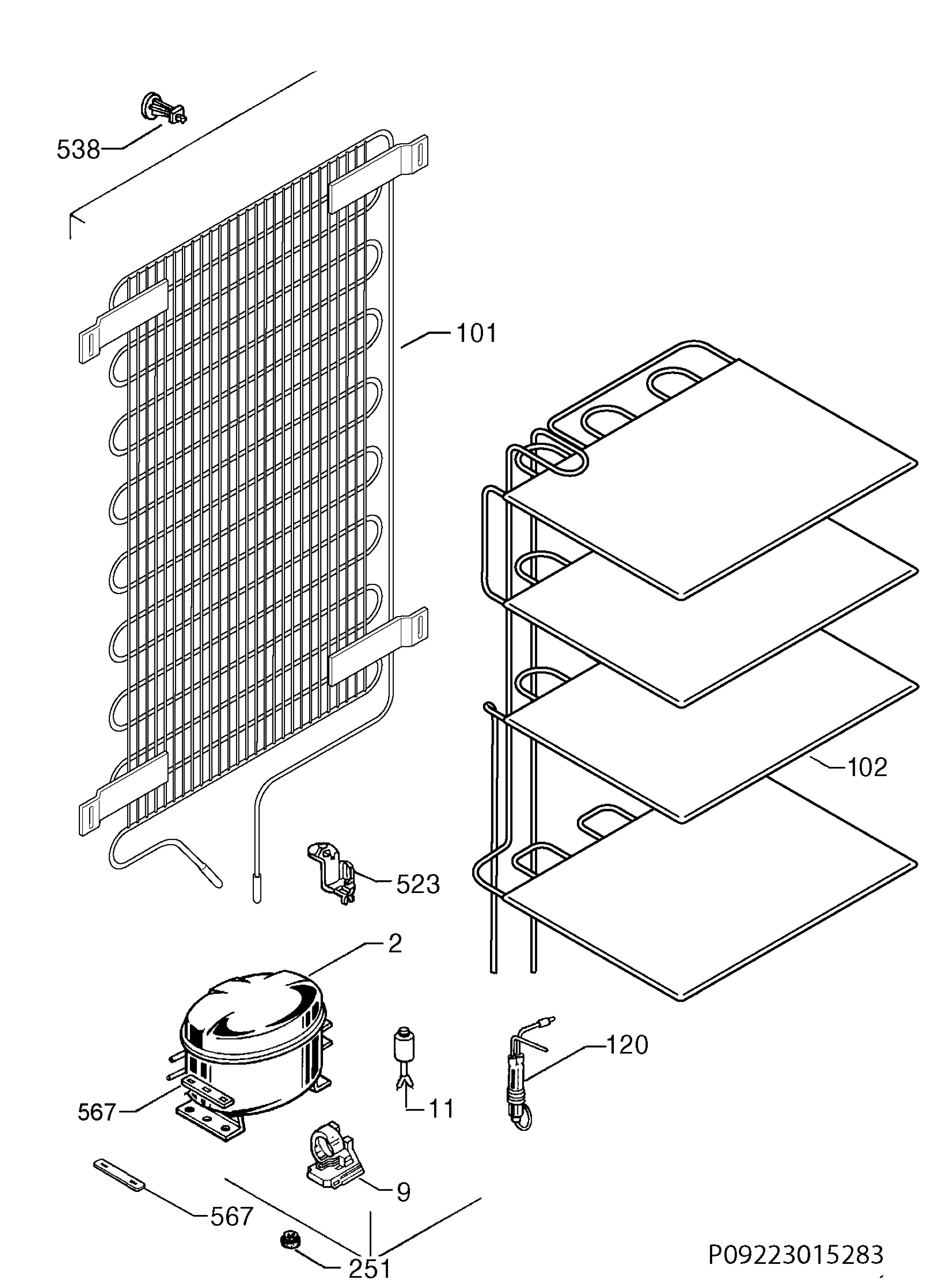 Cooling system 017