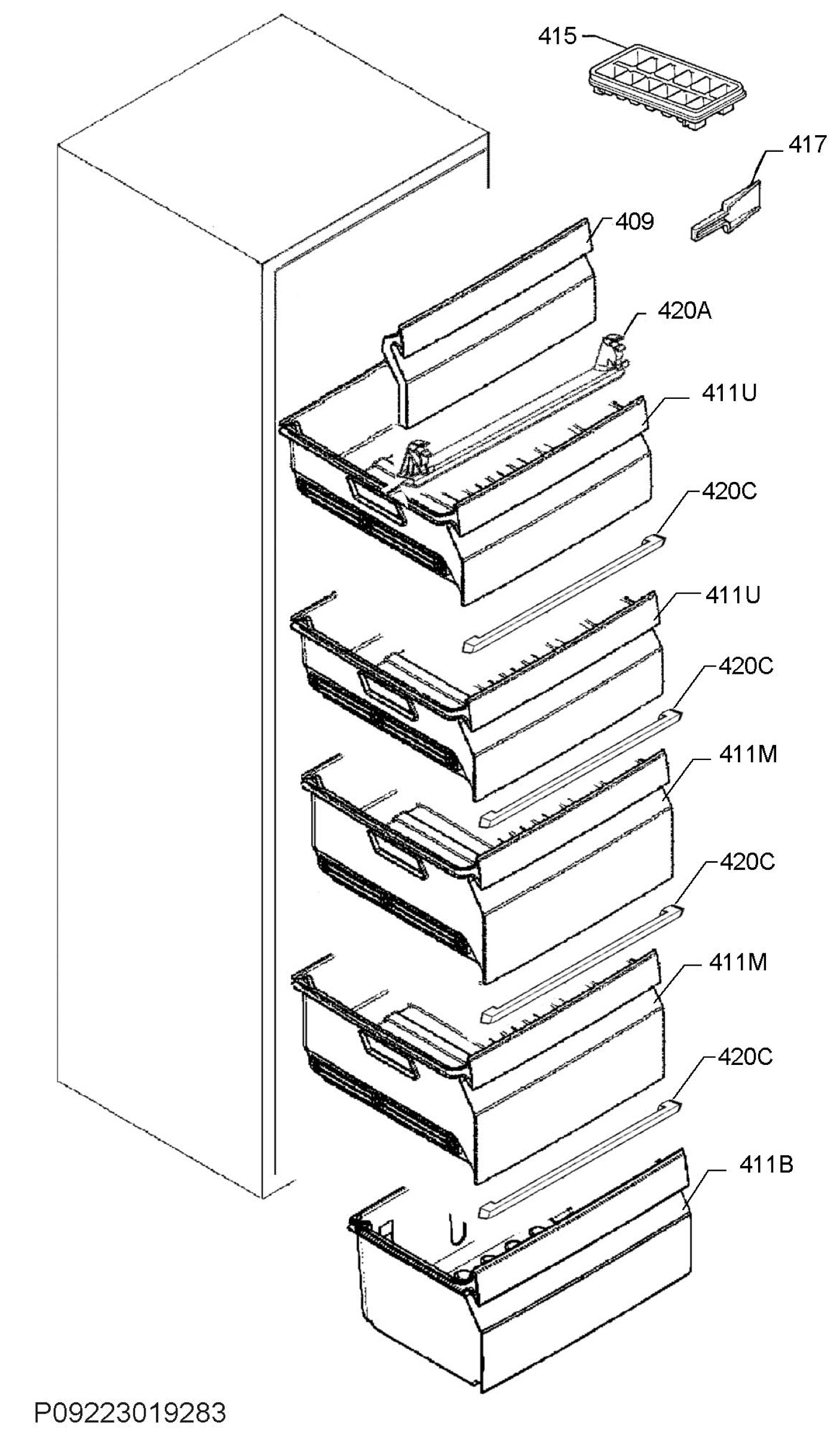 Internal parts