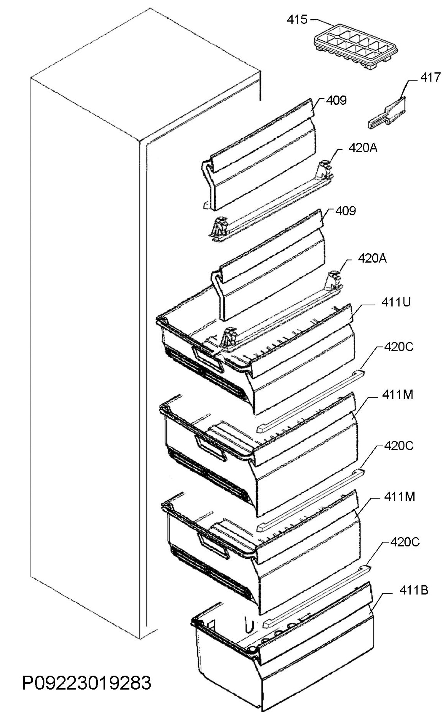 Internal parts
