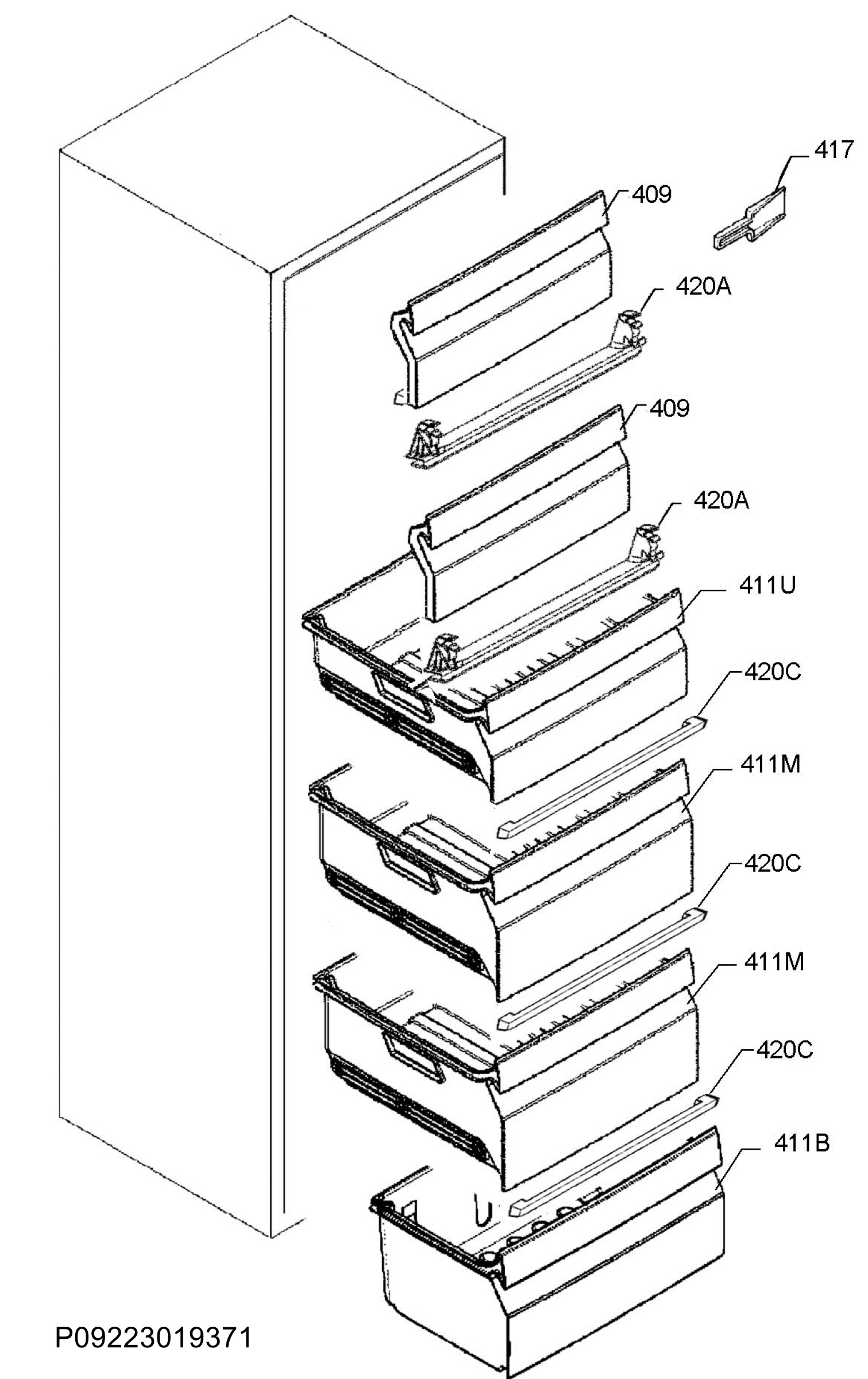 Internal parts