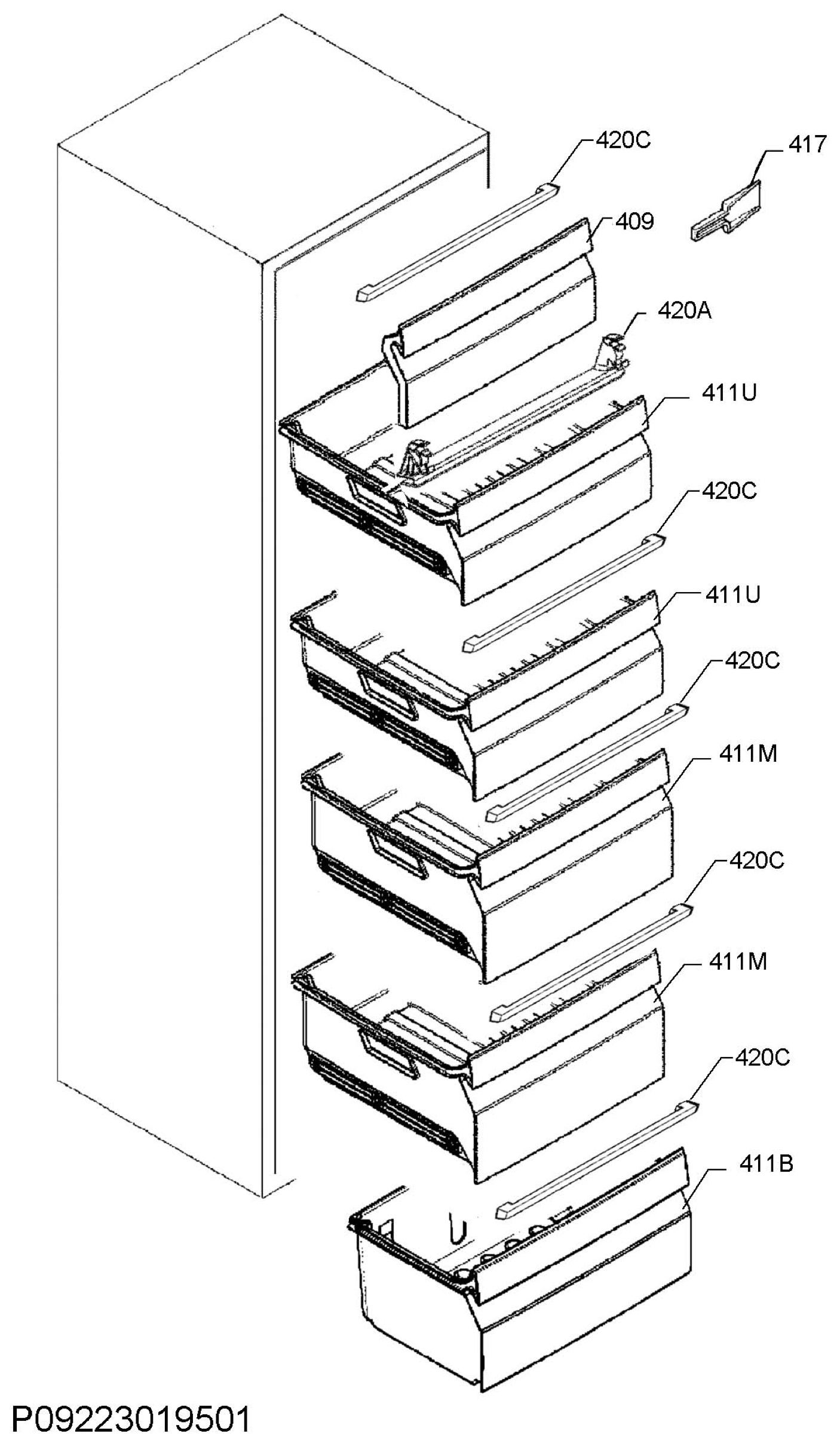 Internal parts