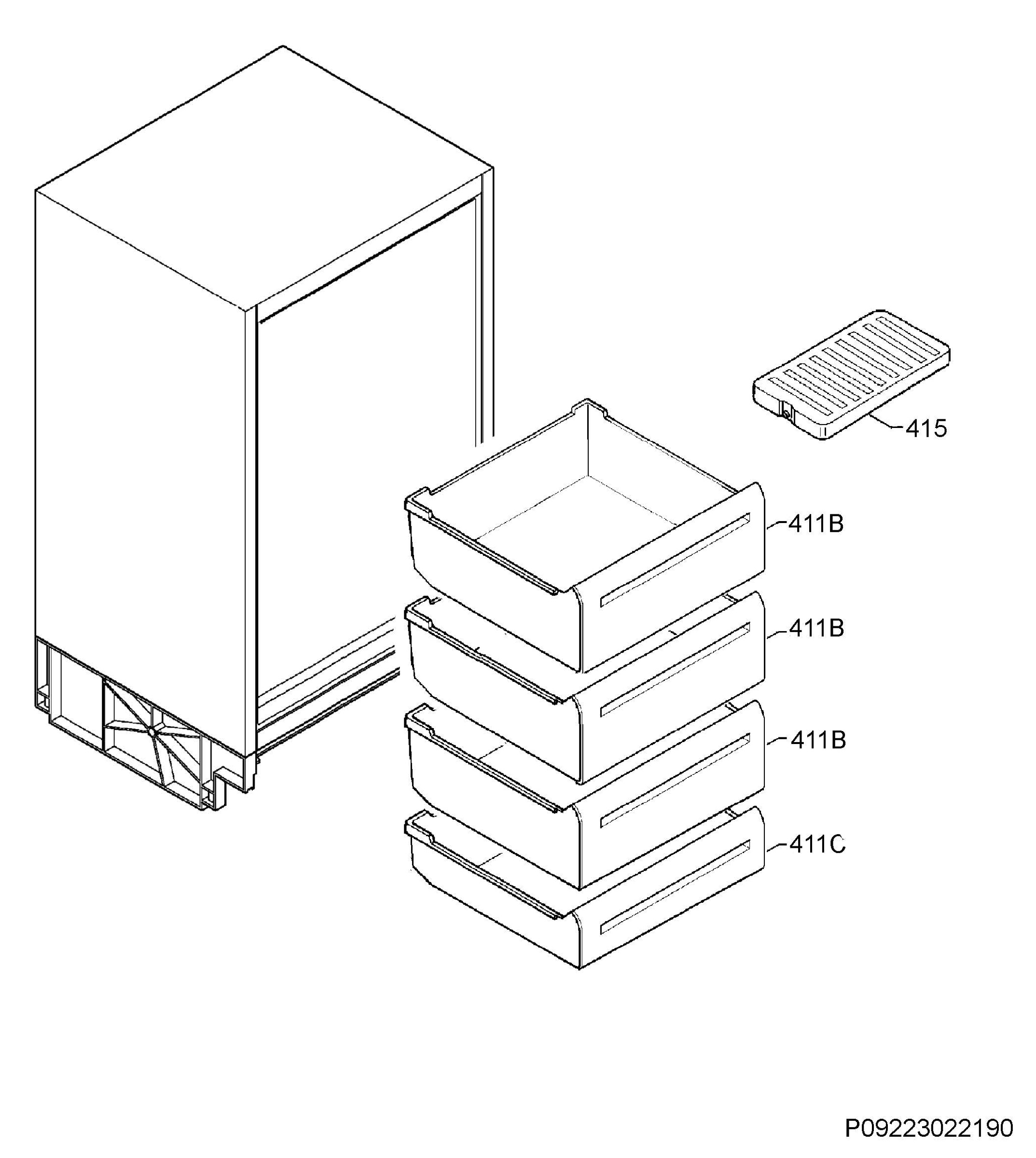 Internal parts
