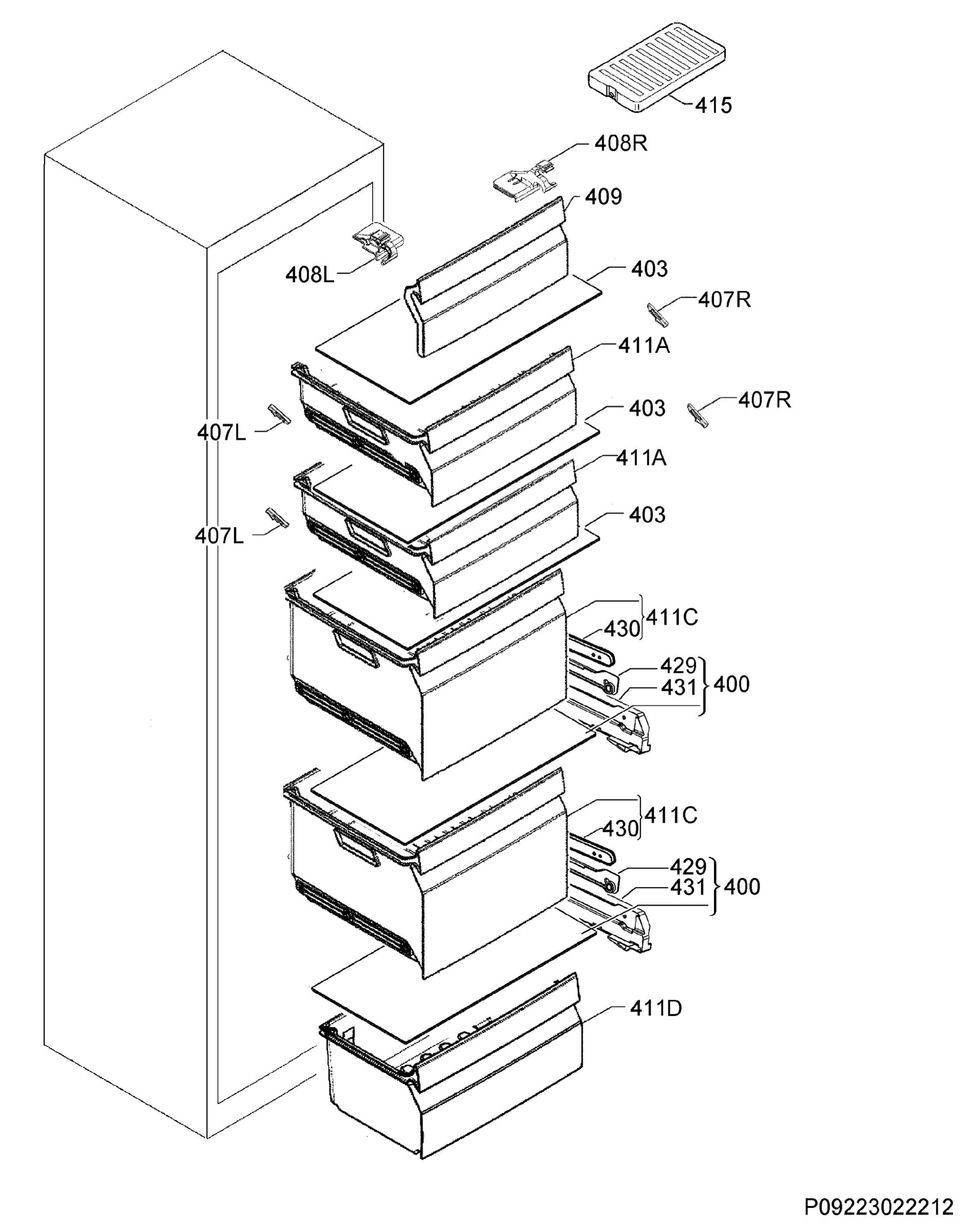 Internal parts