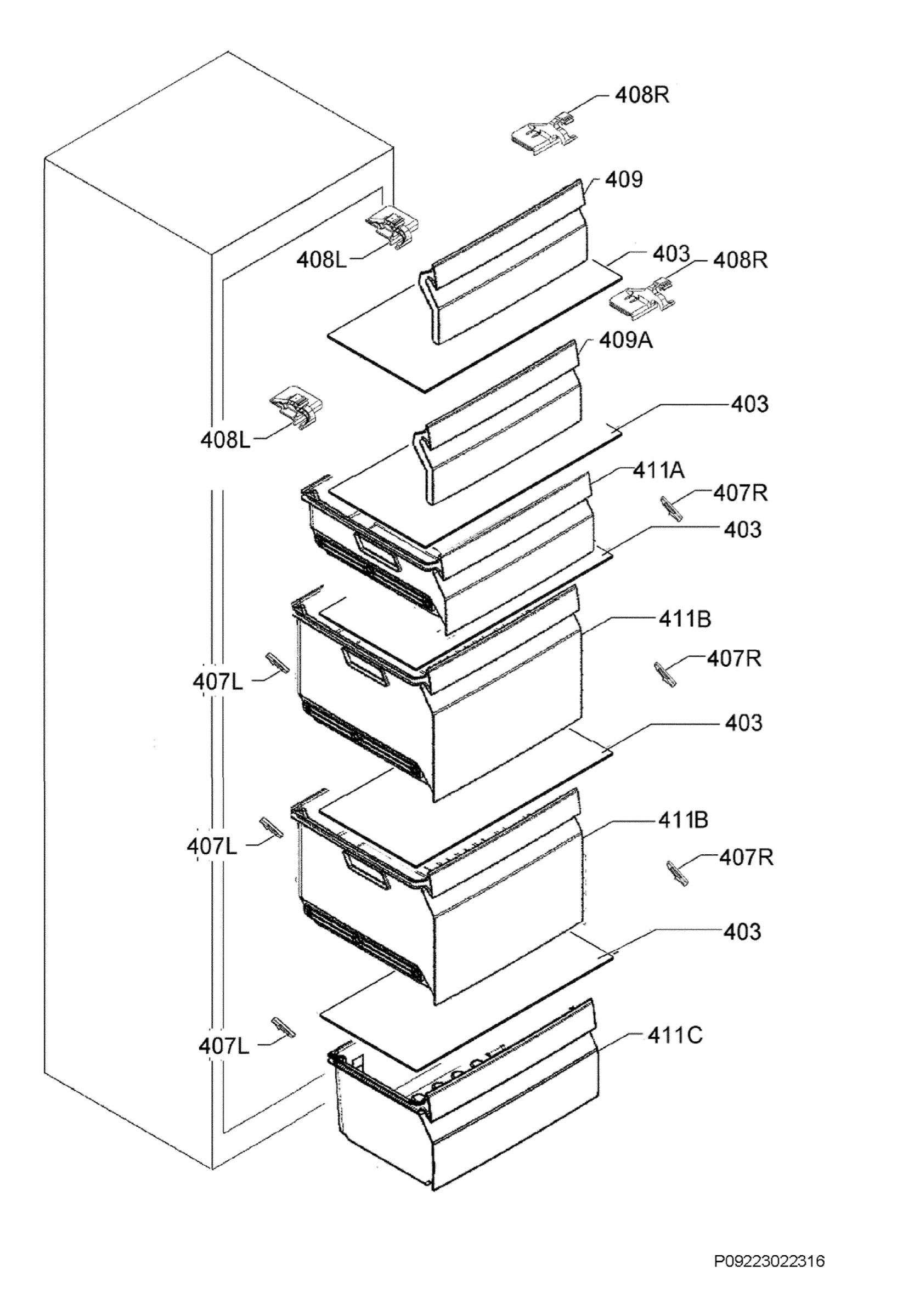Internal parts