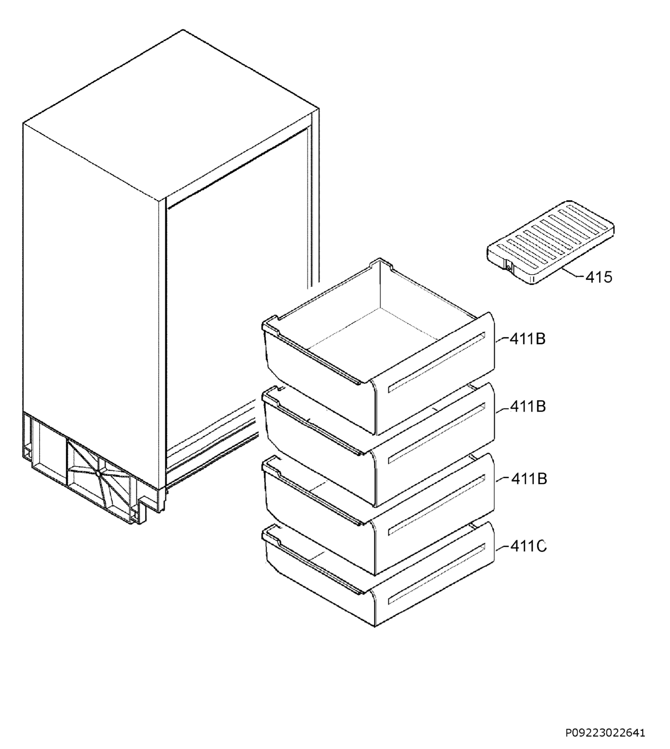Internal parts