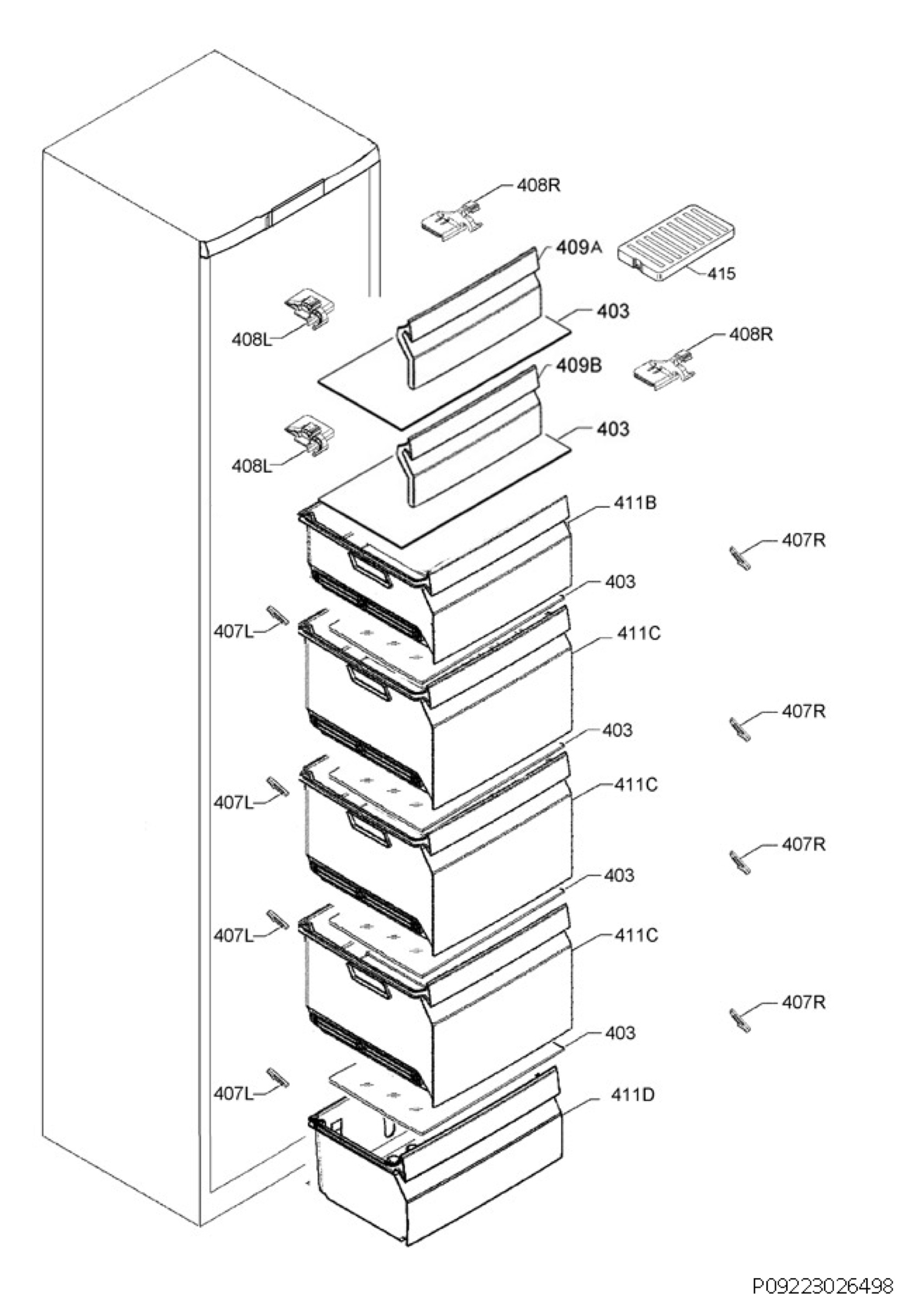 Internal parts