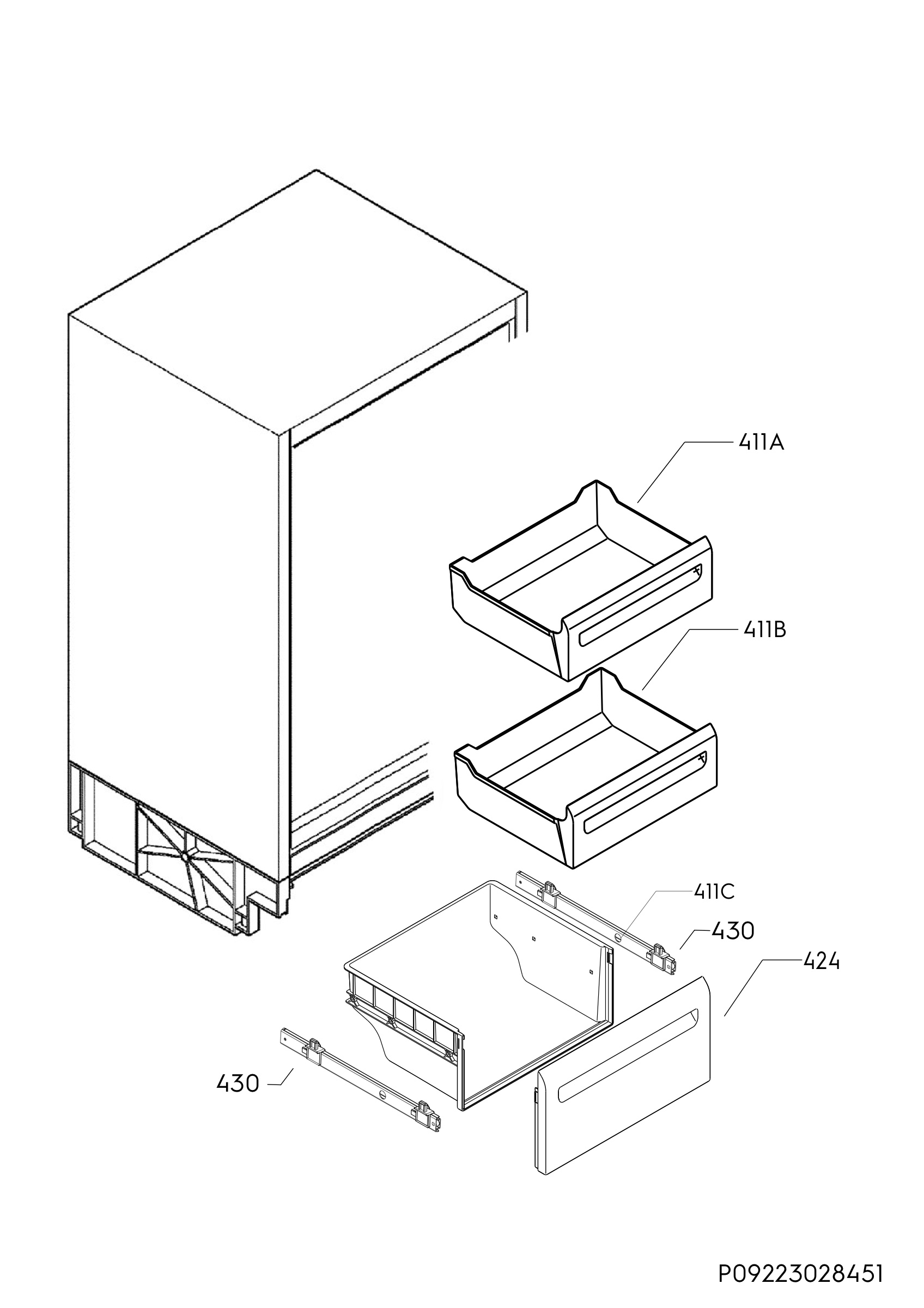 Internal parts