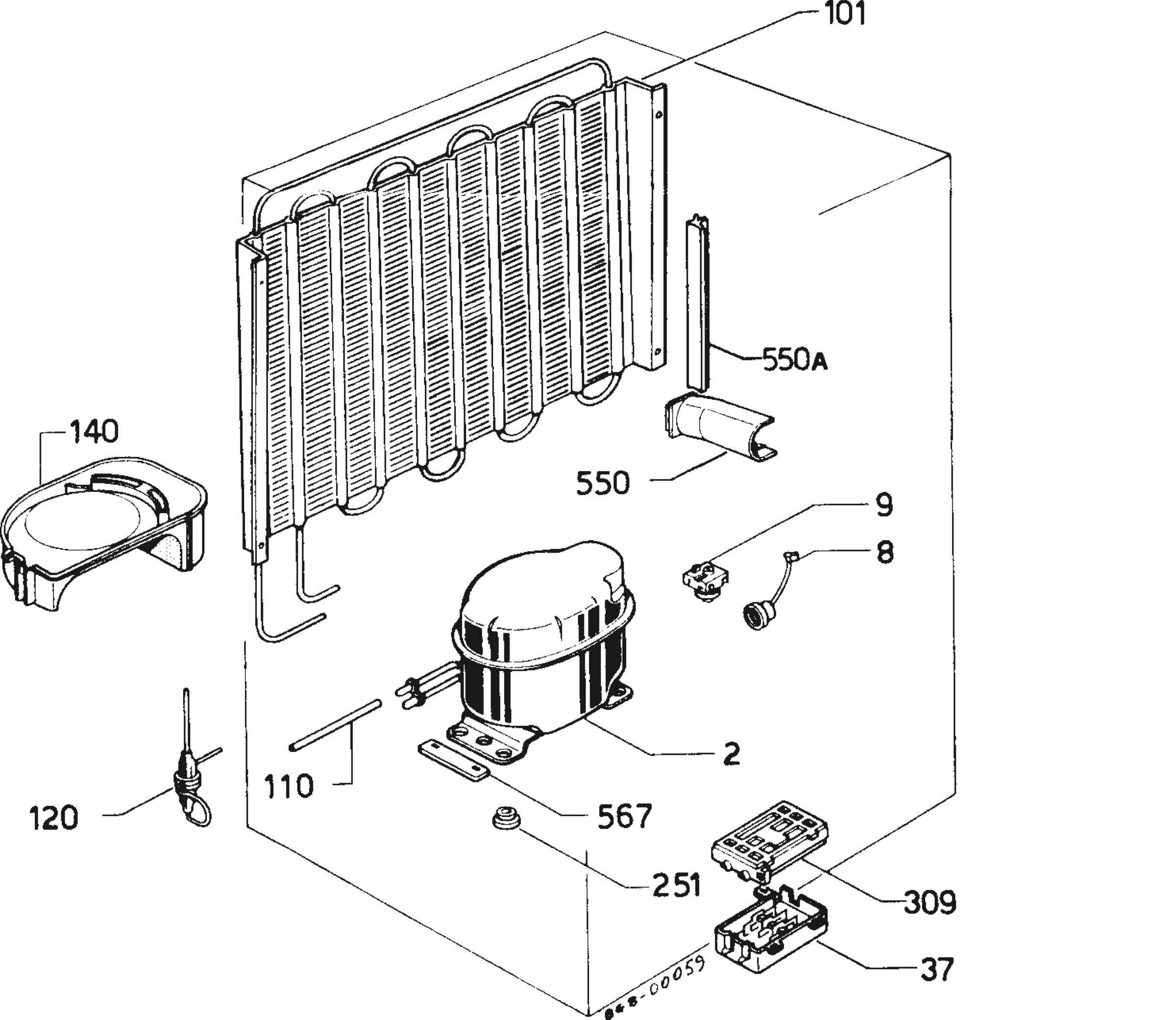 Refrigerator cooling system