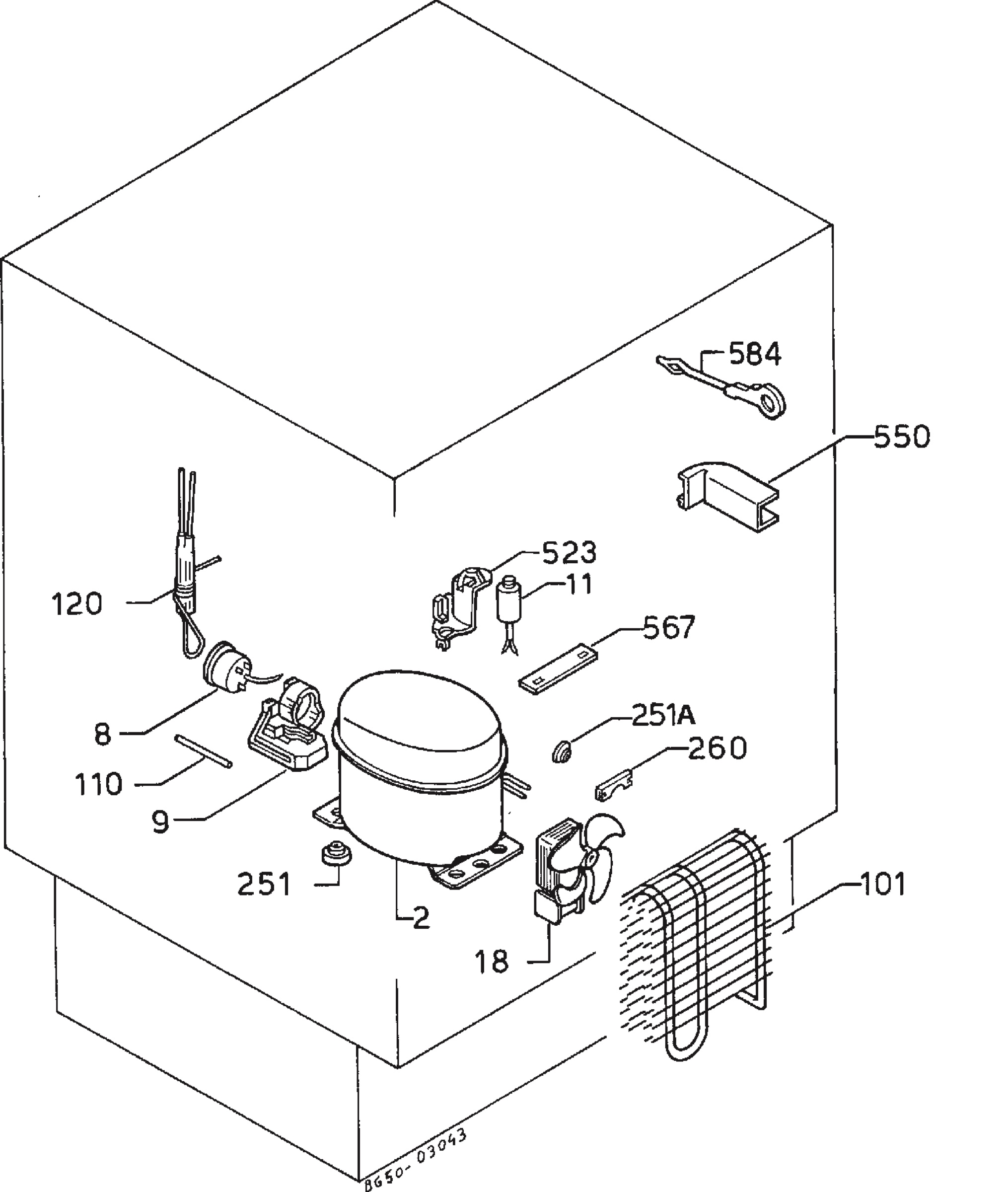 Cooling system 017