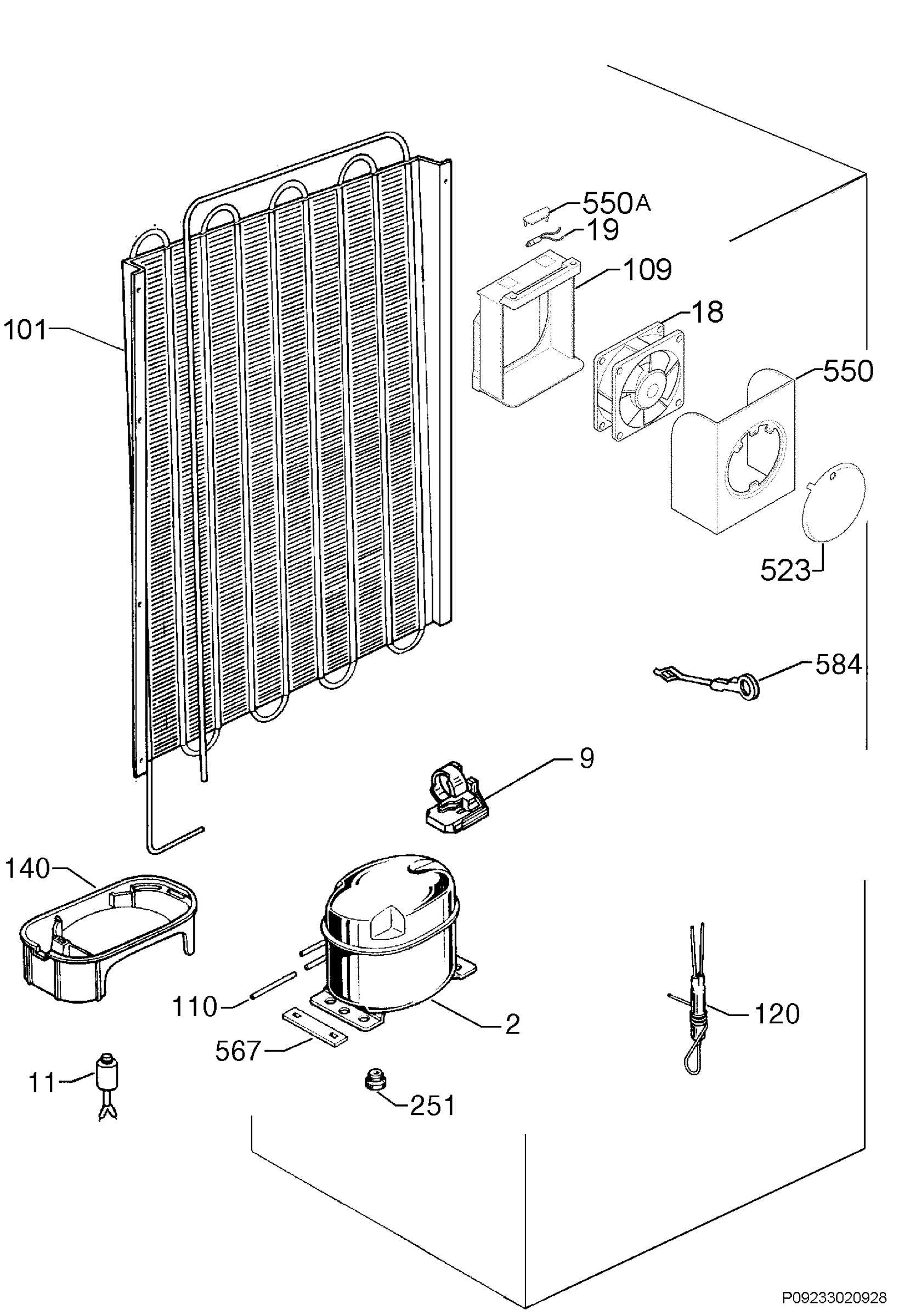 Cooling system 017