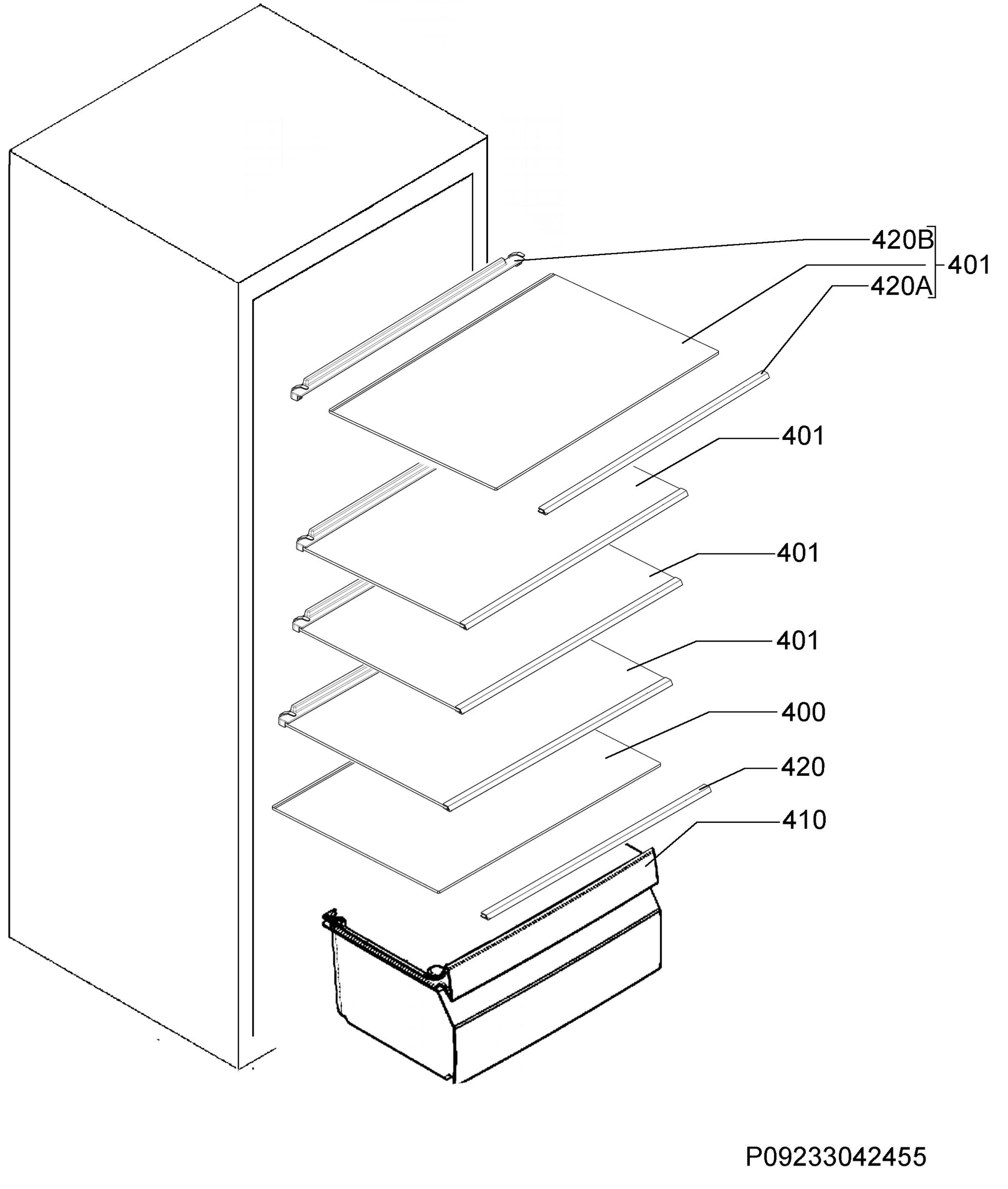 Internal parts