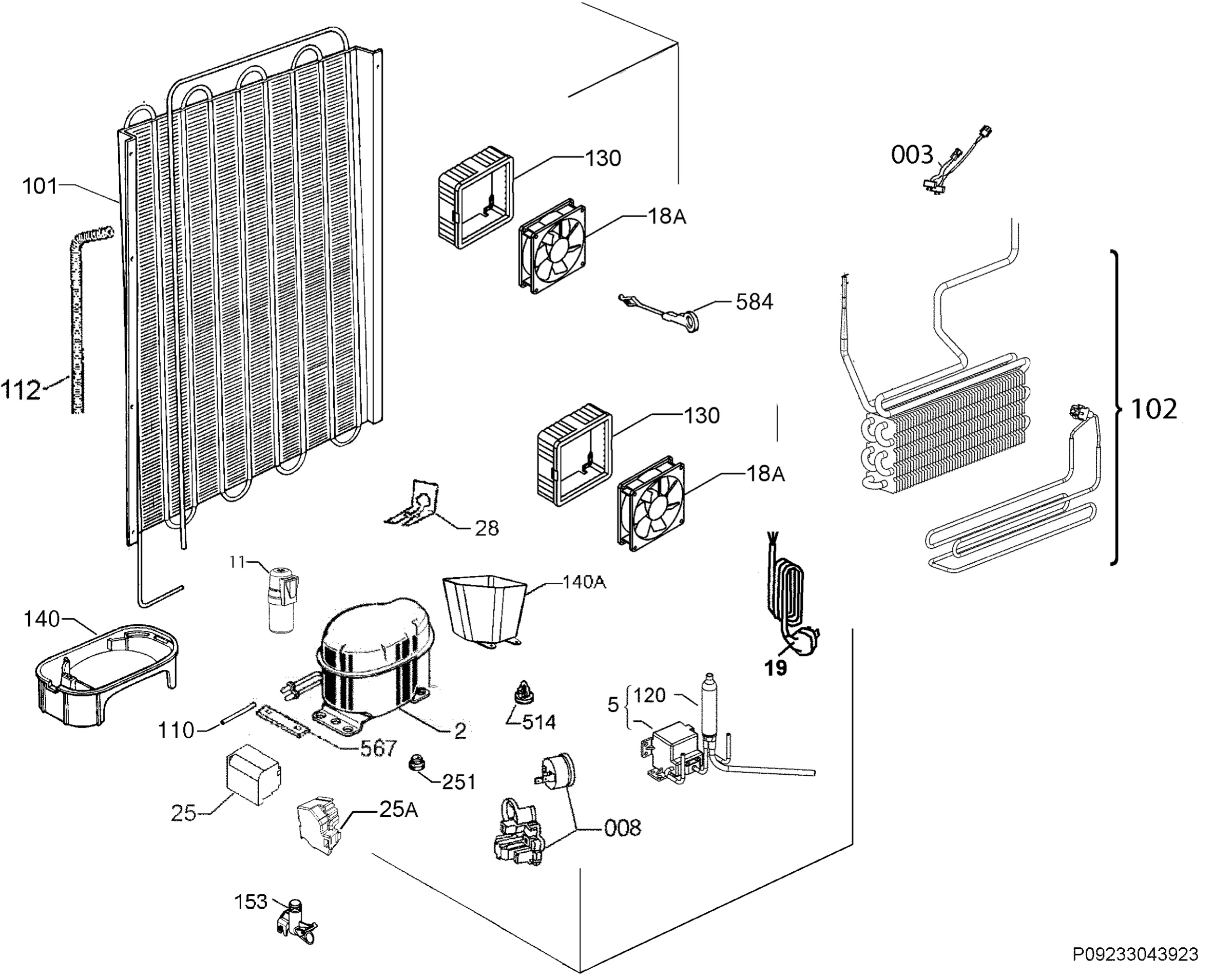 Cooling system 017