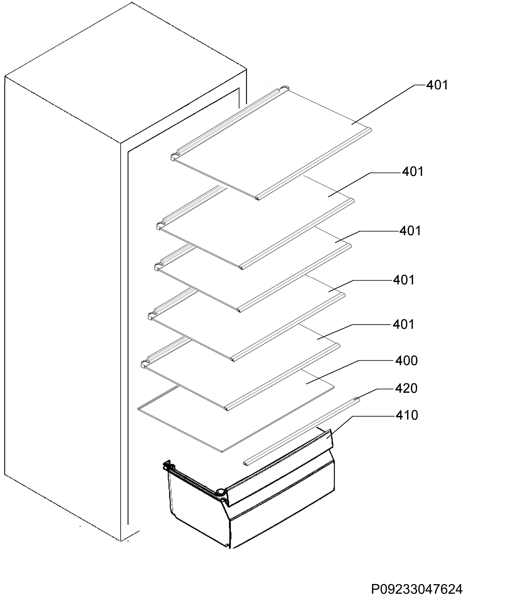 Internal parts