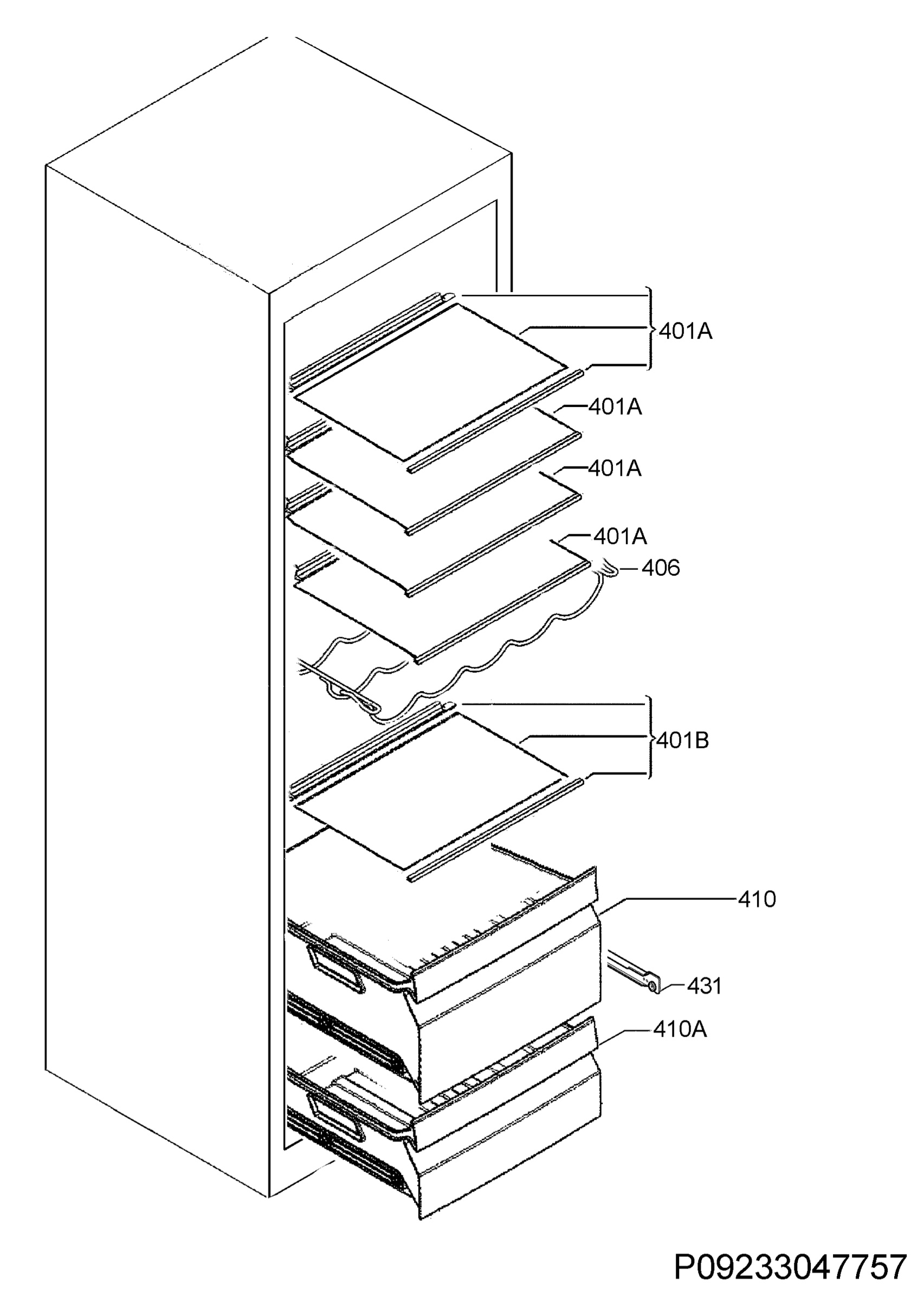 Internal parts