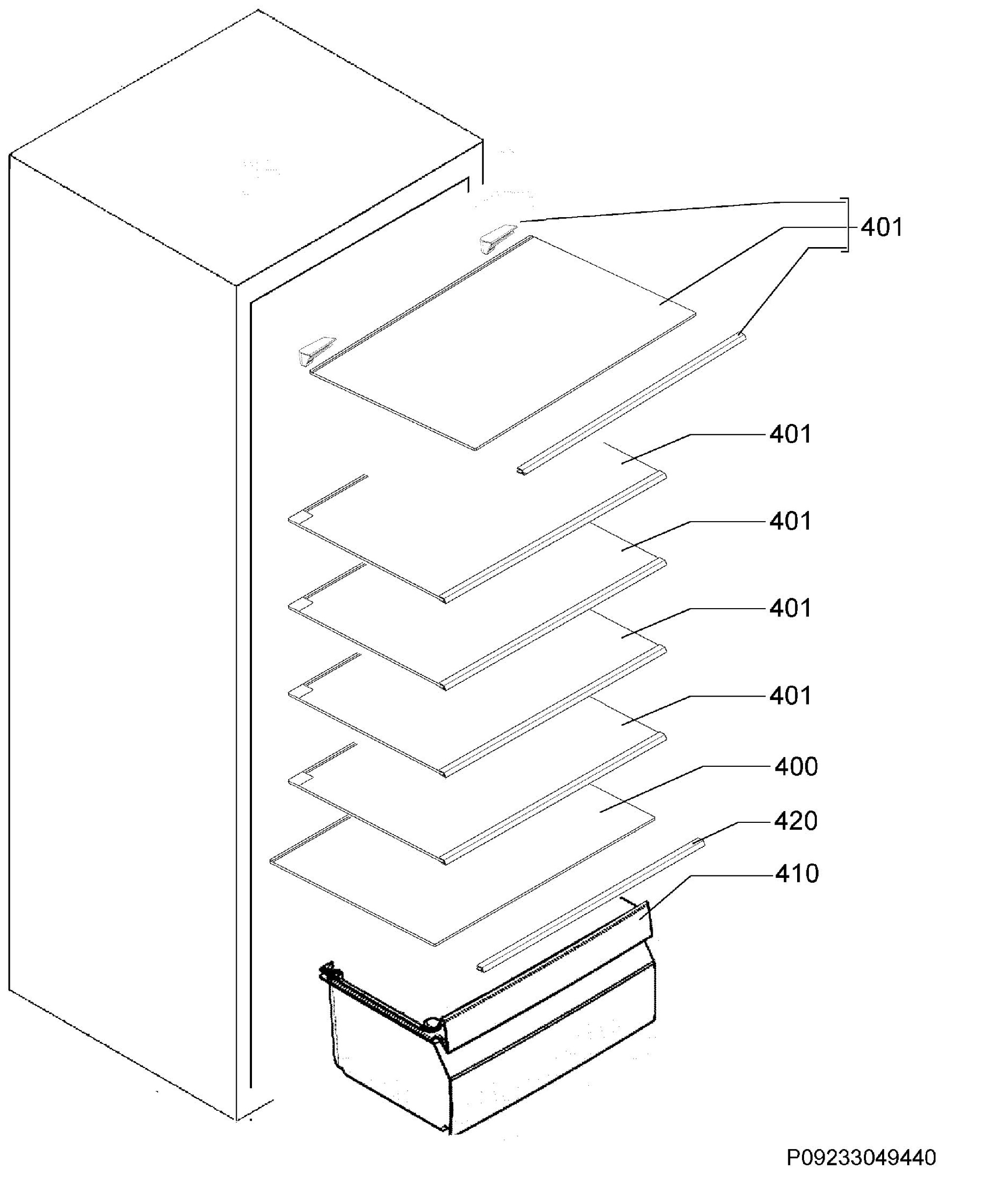 Internal parts