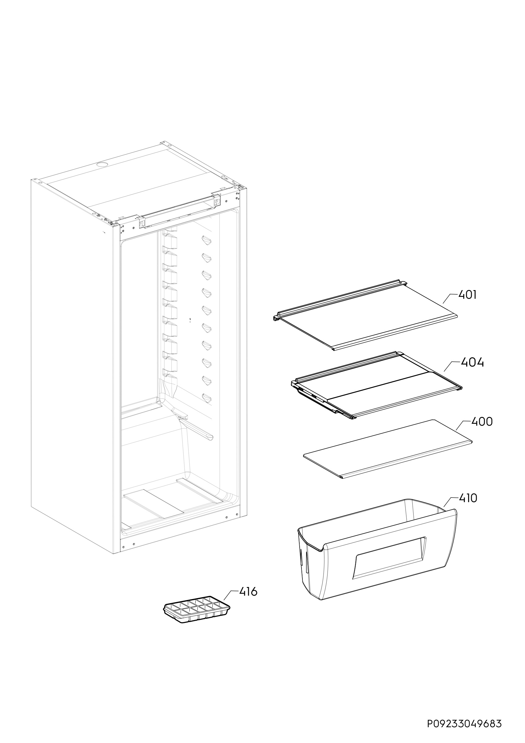 Internal parts
