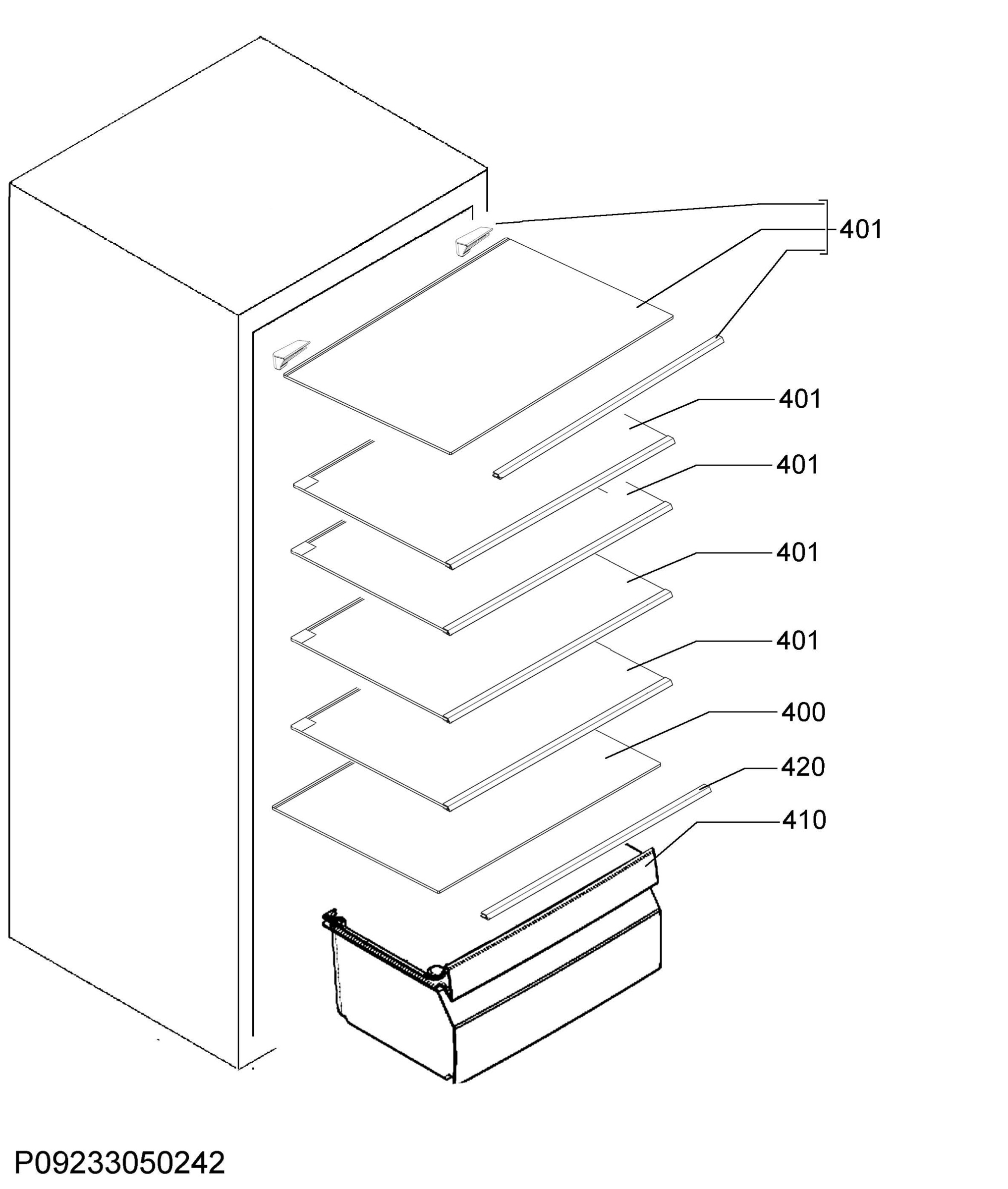 Internal parts