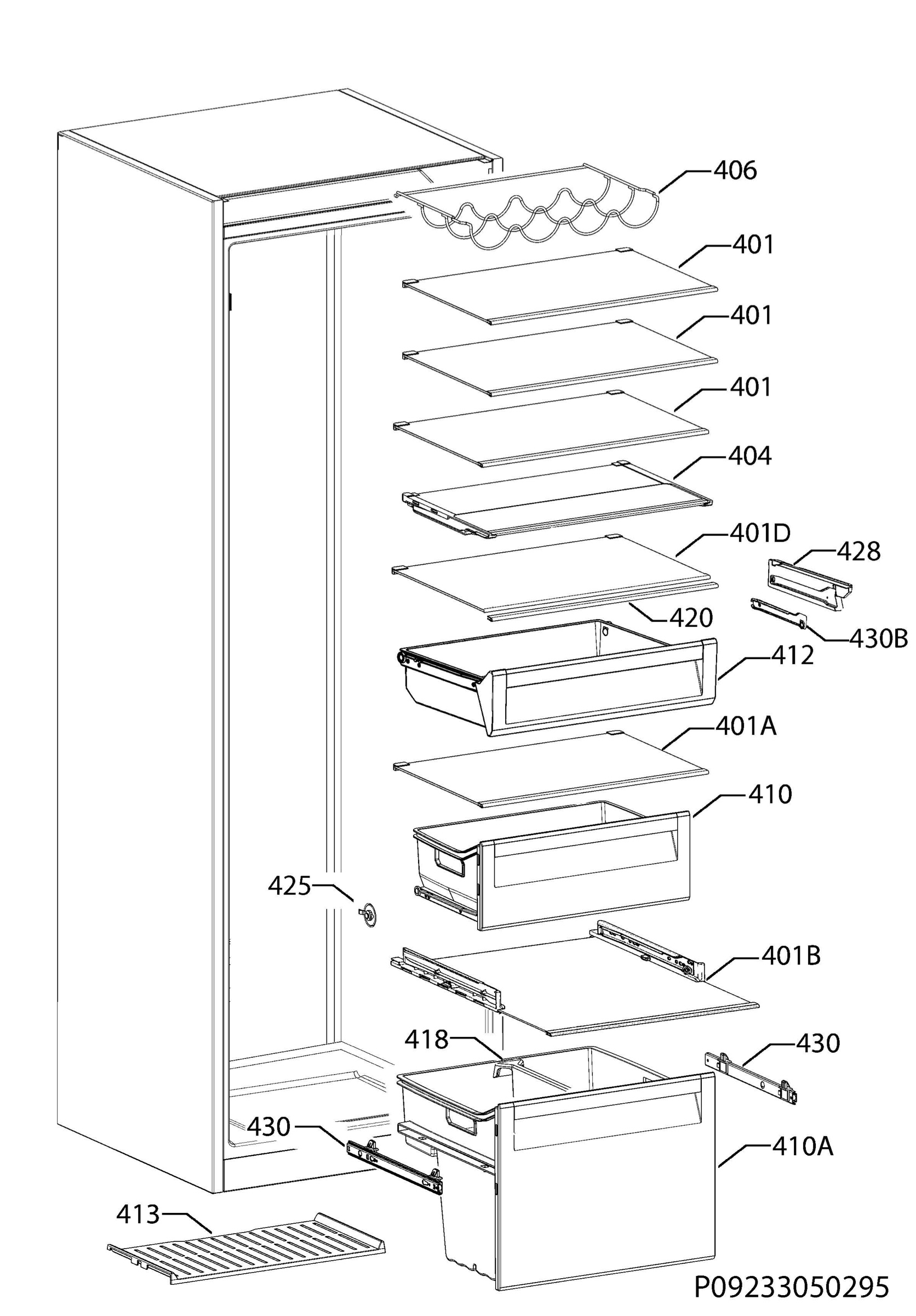 Internal parts