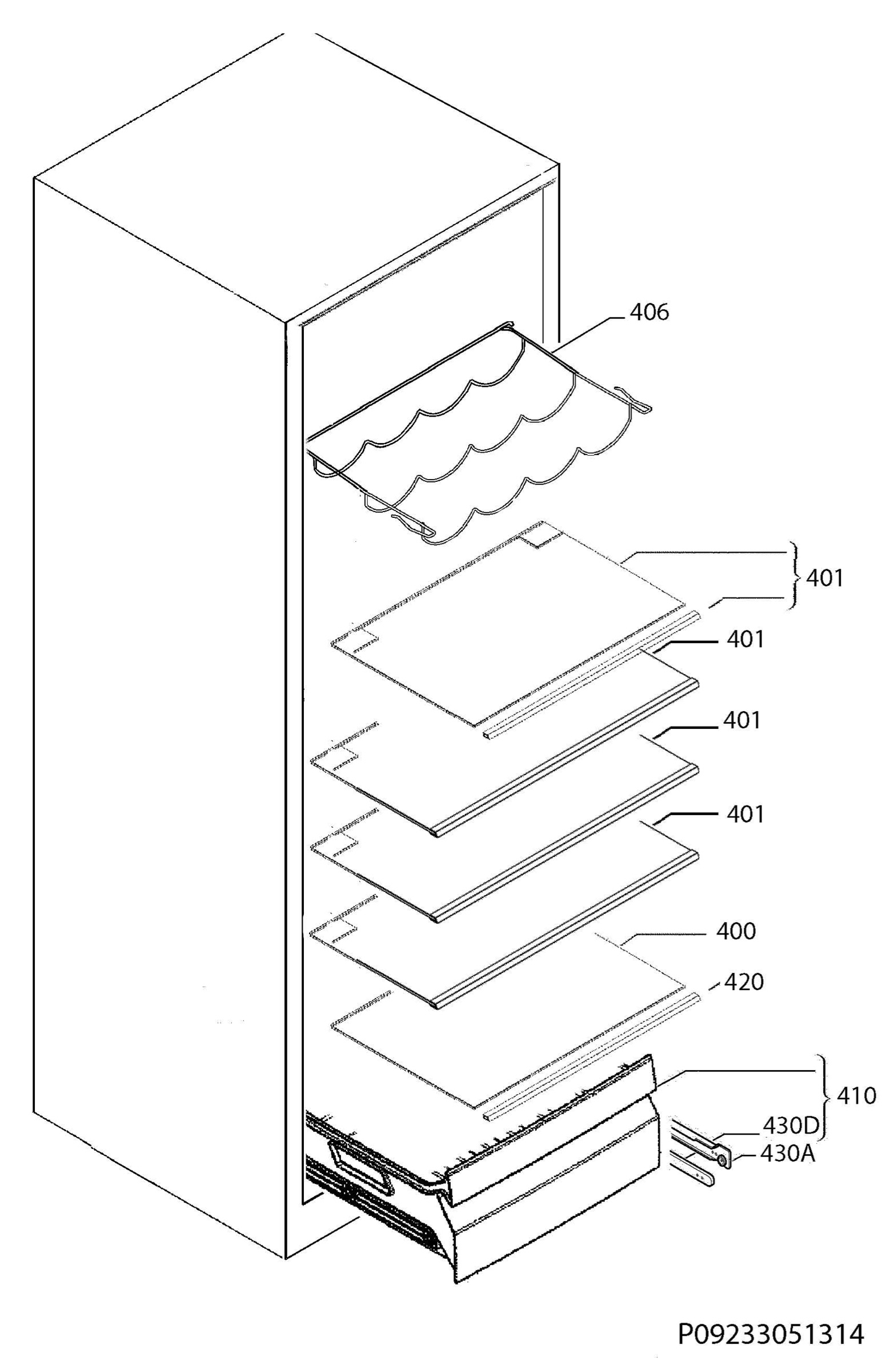 Internal parts