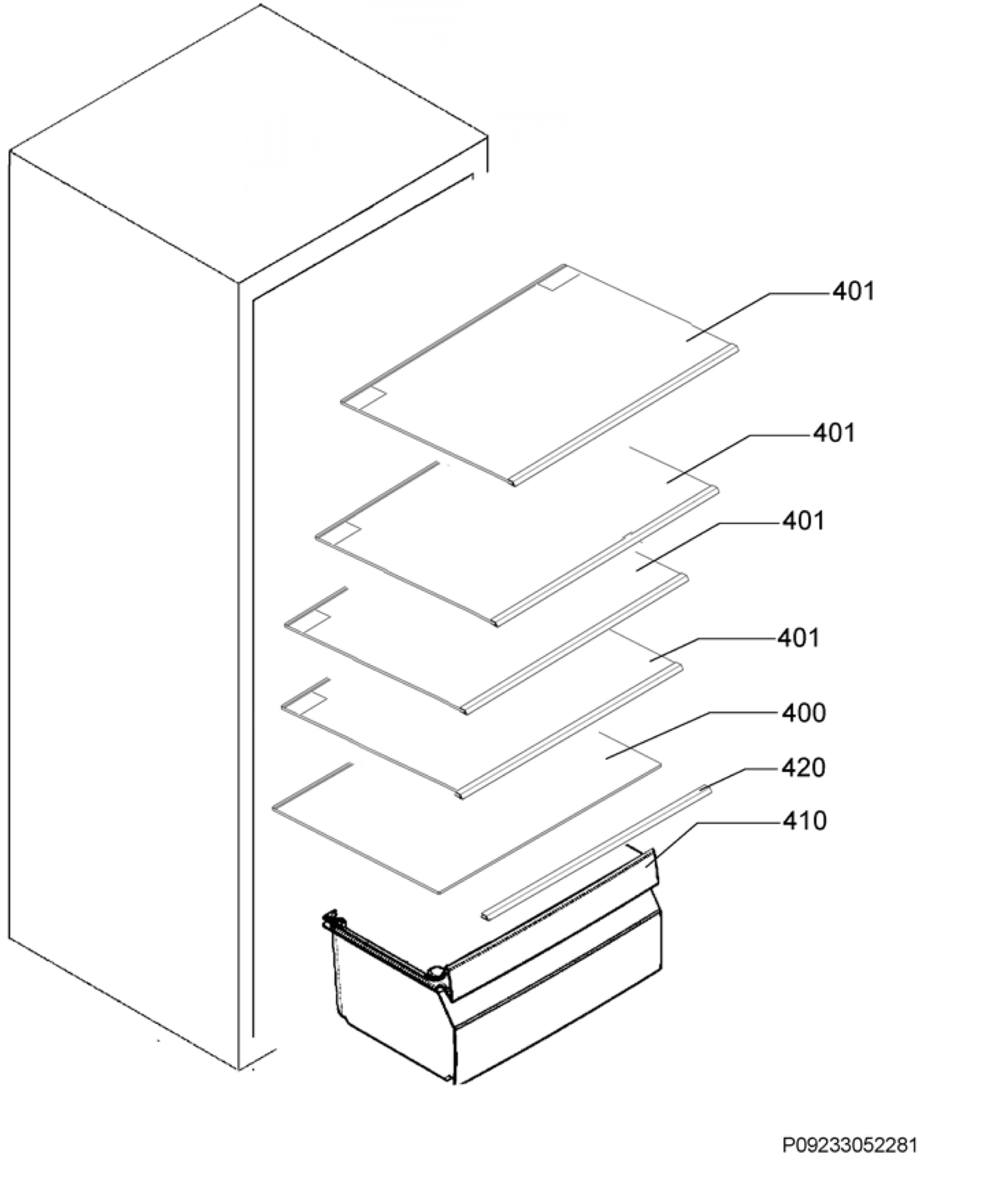Internal parts