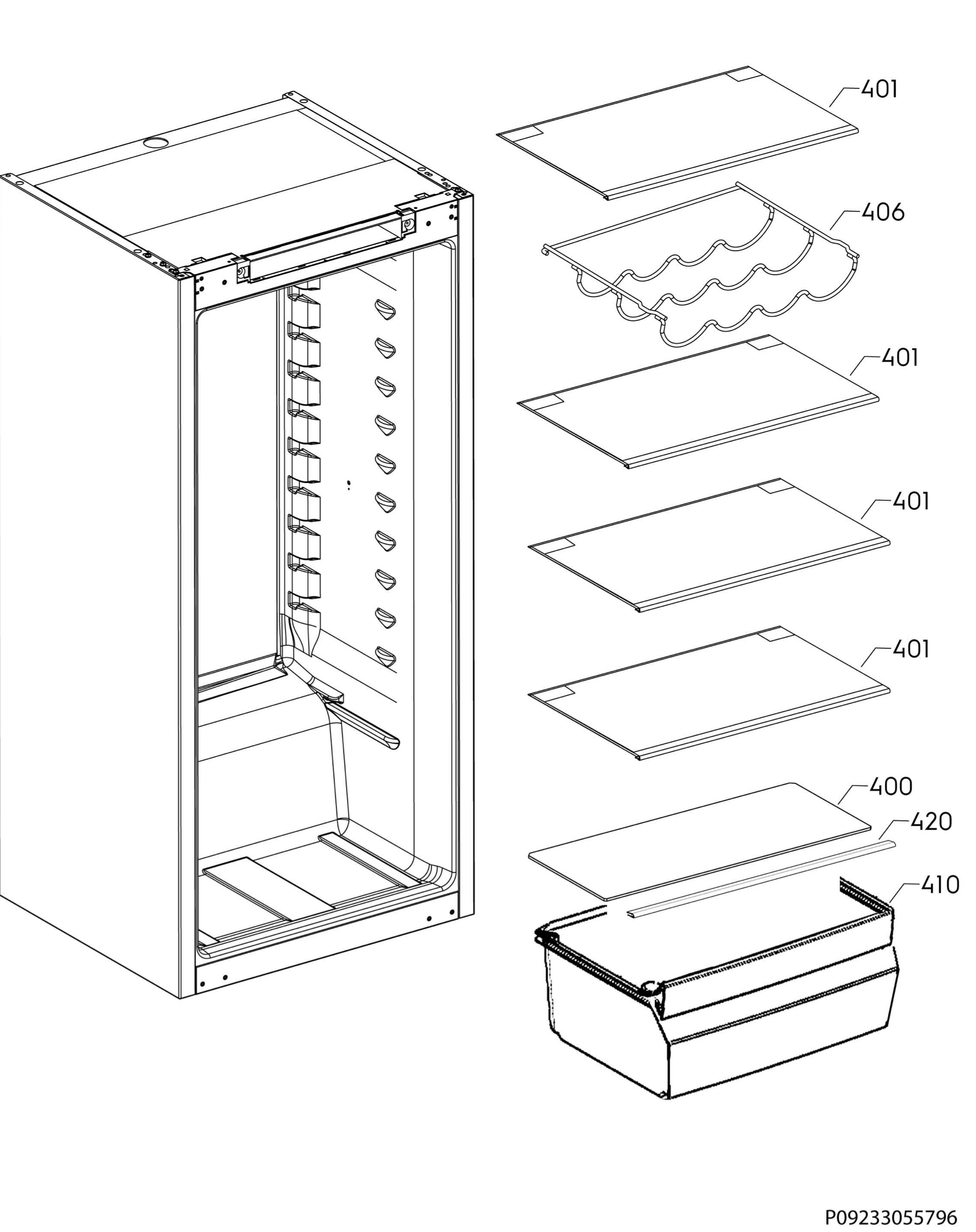 Internal parts