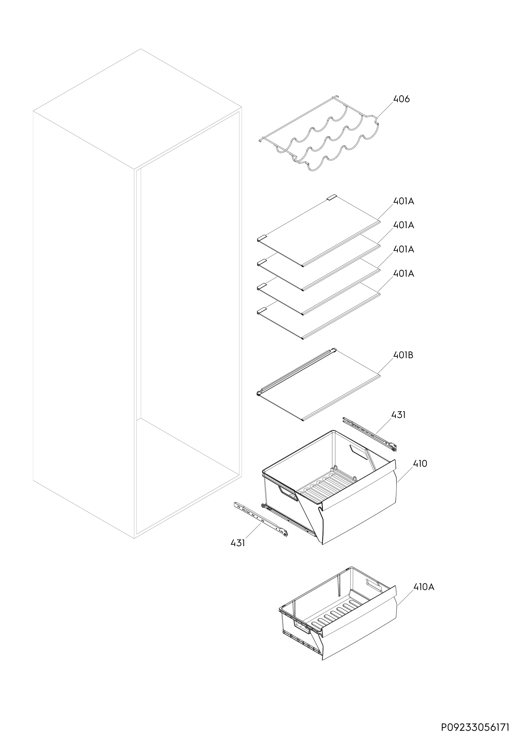 Internal parts