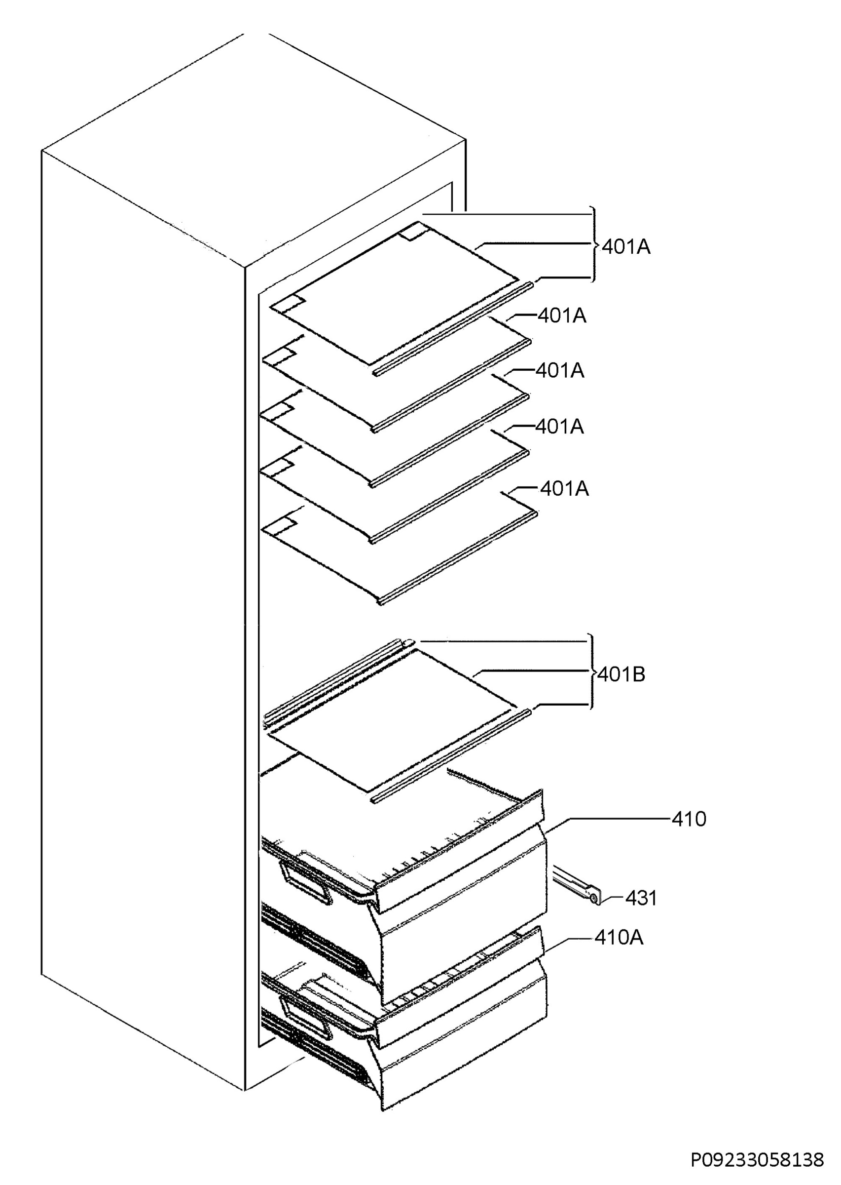 Internal parts