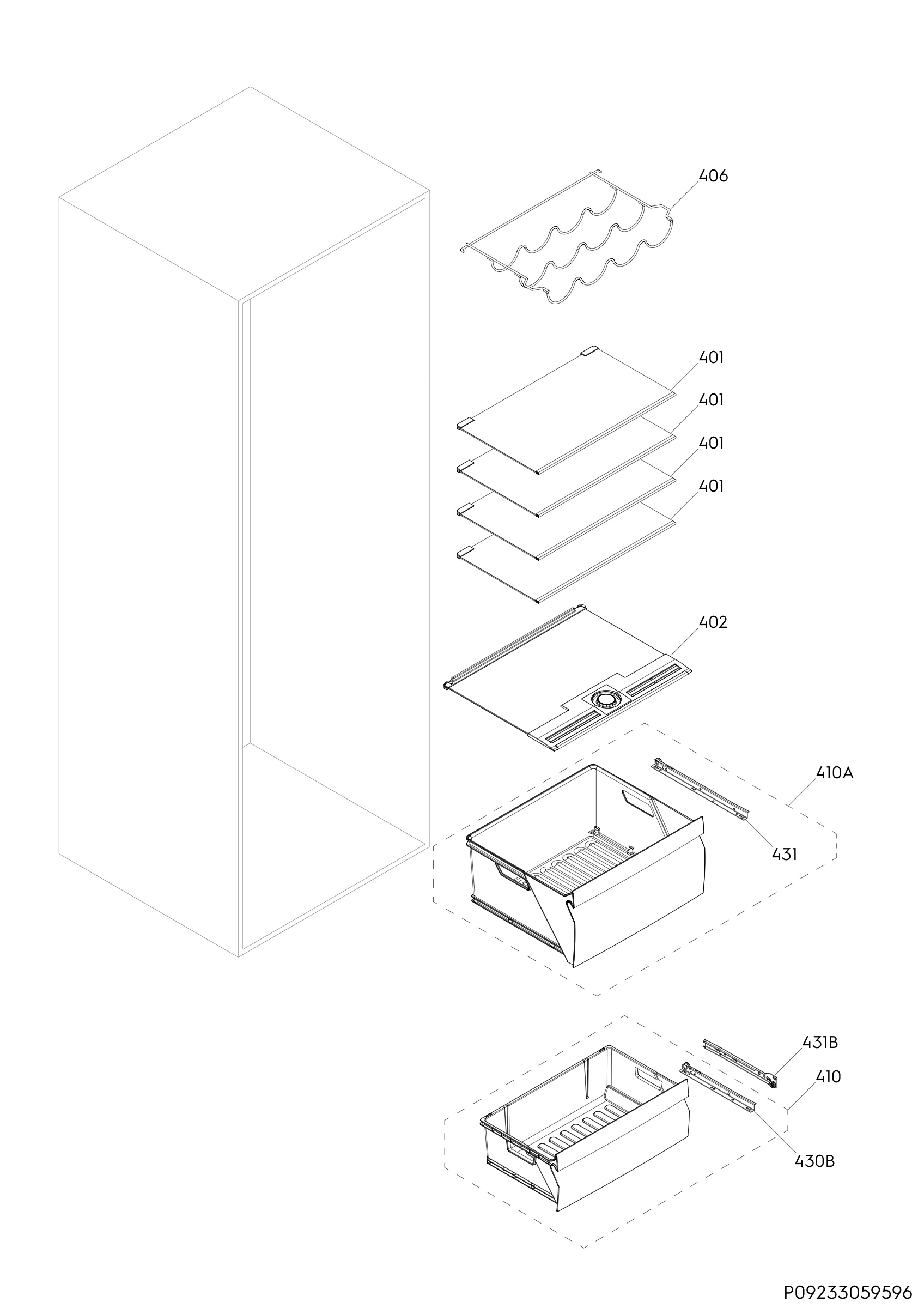 Internal parts