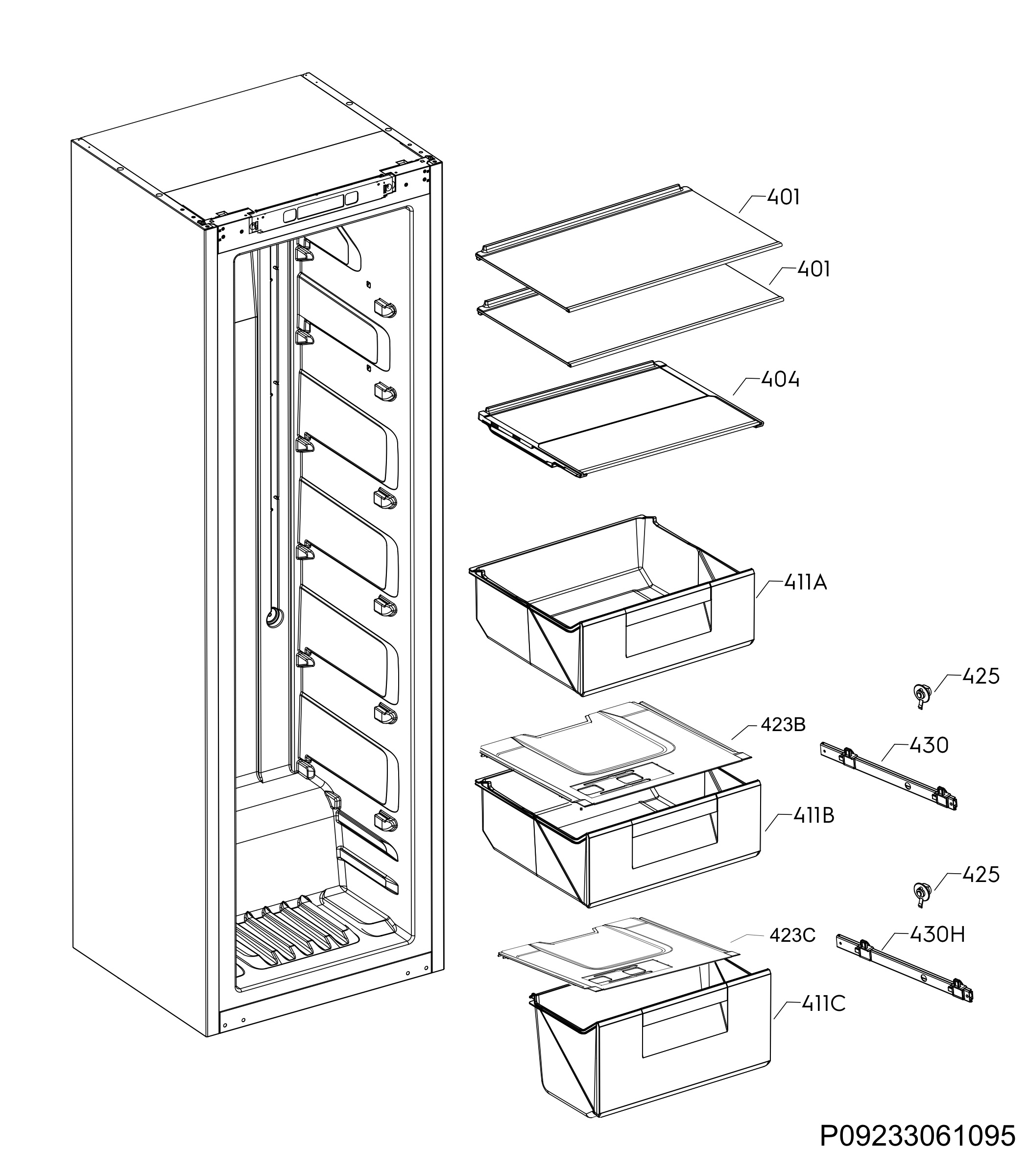 Internal parts