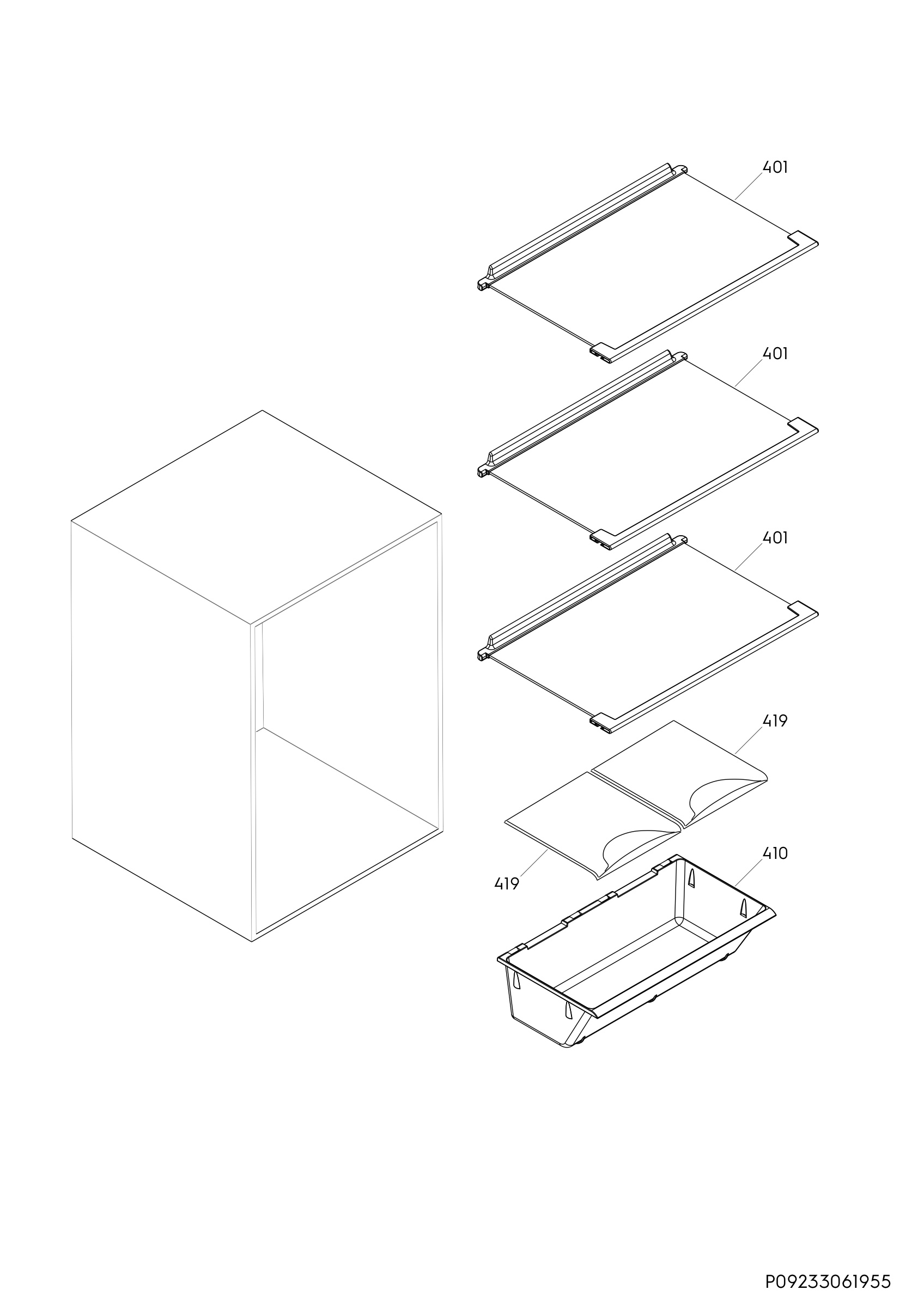 Internal parts