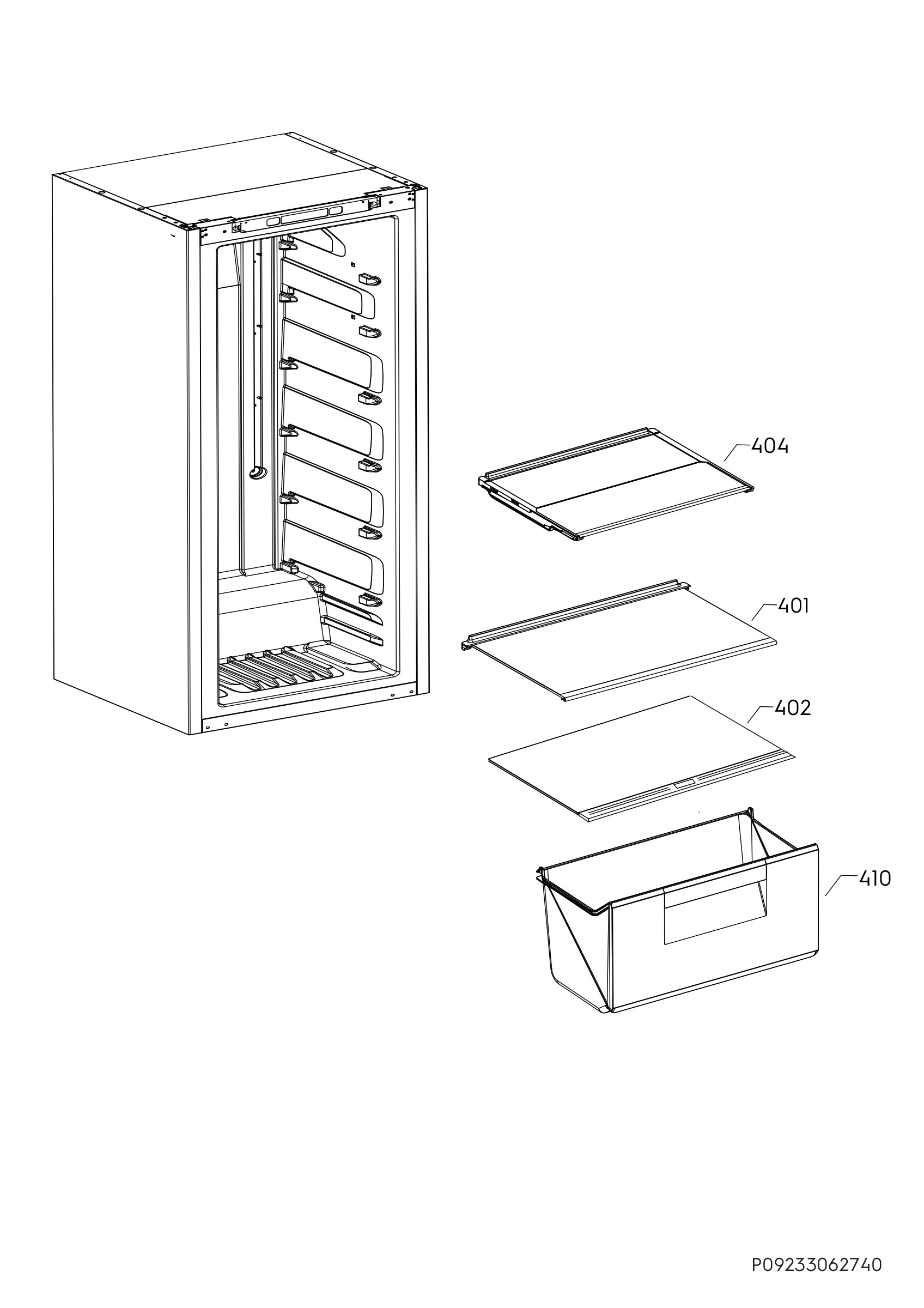 Internal parts