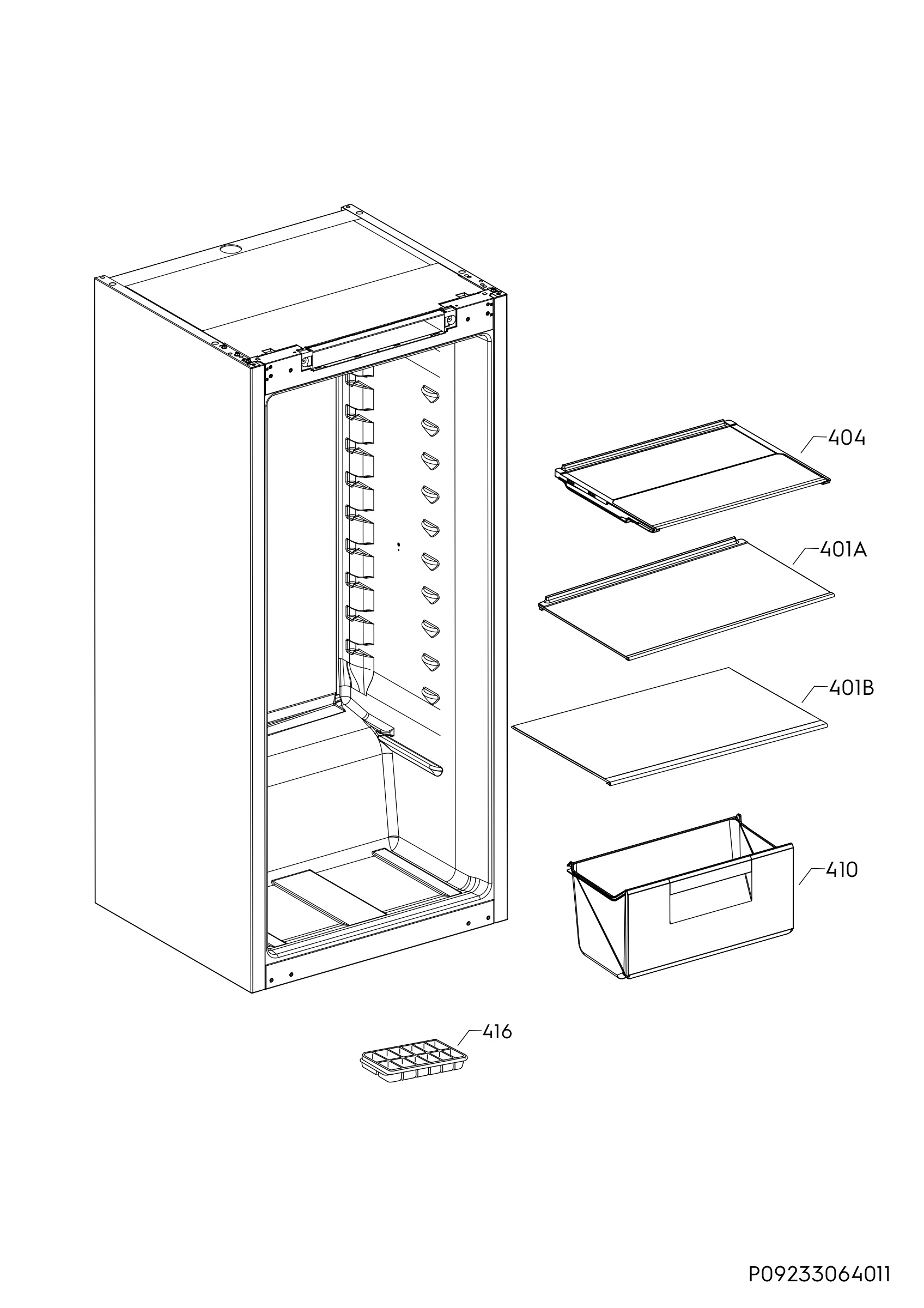 Internal parts