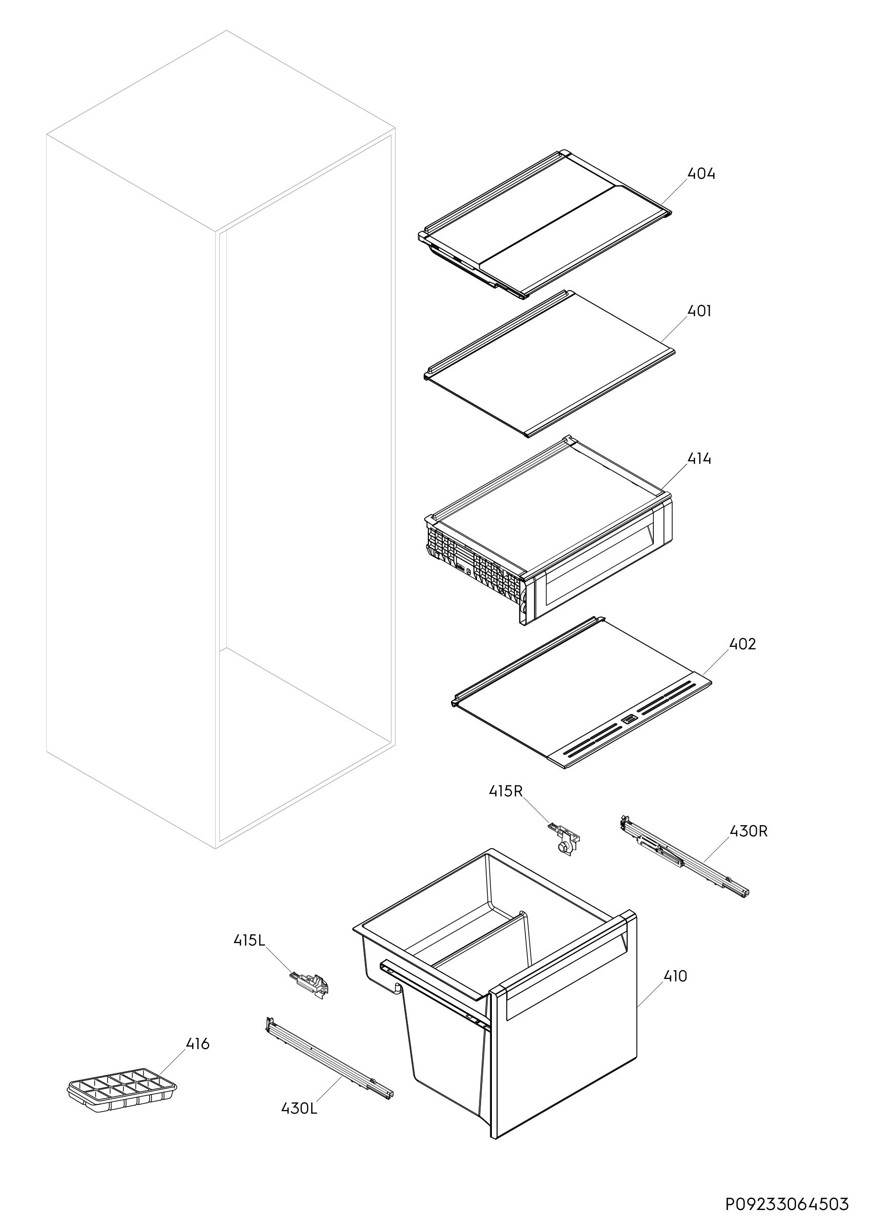Internal parts
