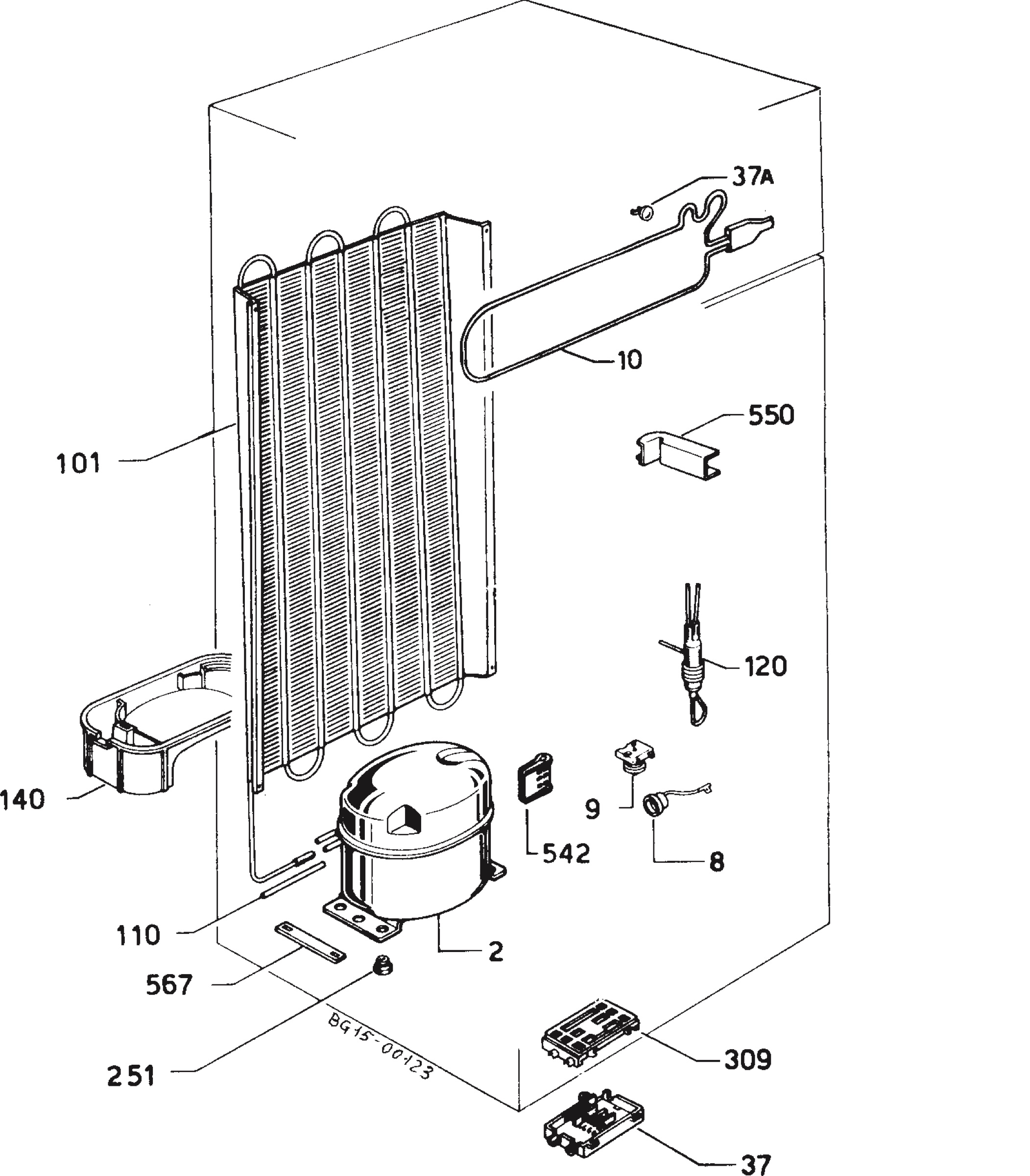 Refrigerator cooling system