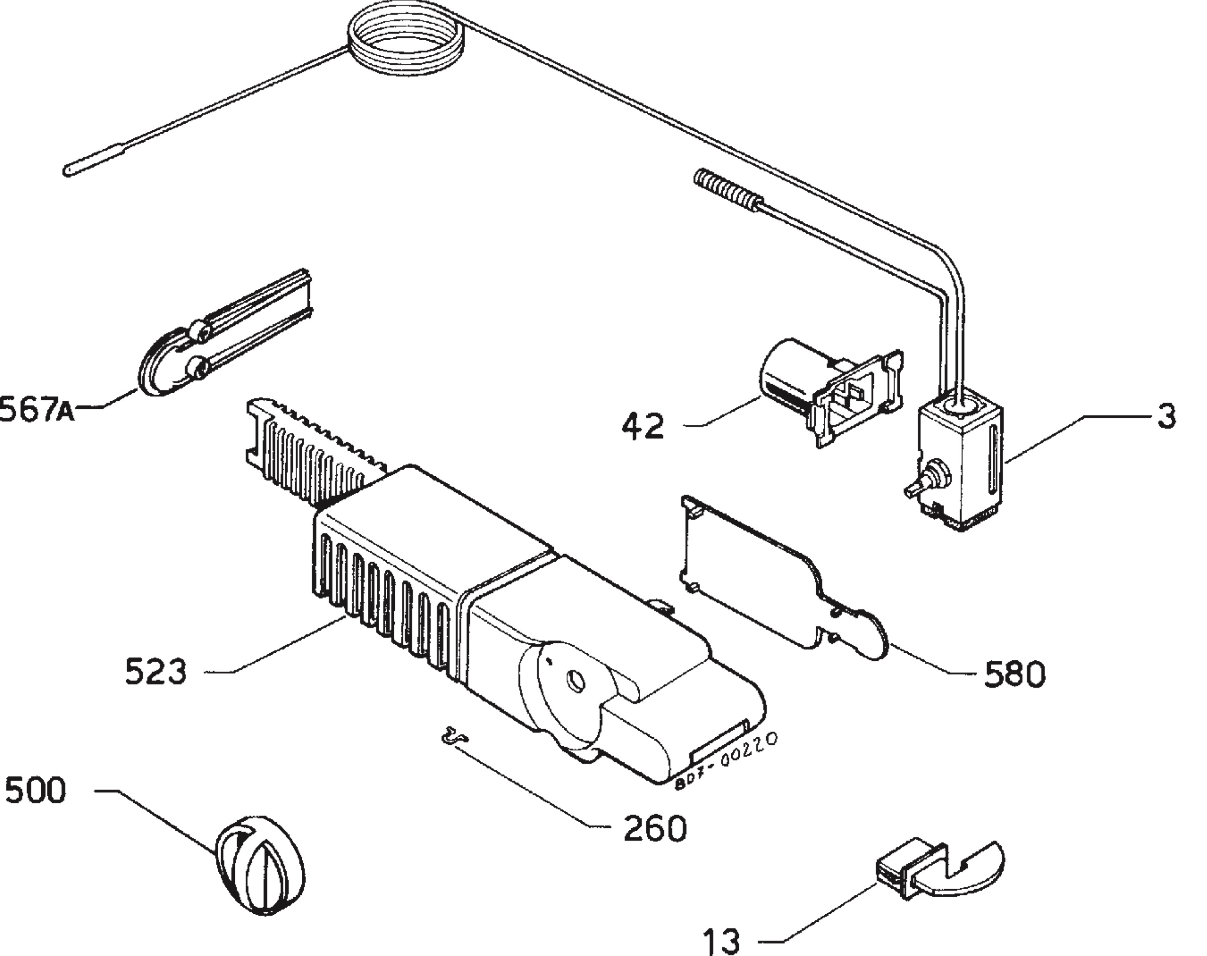 Refrigerator electrical equipment